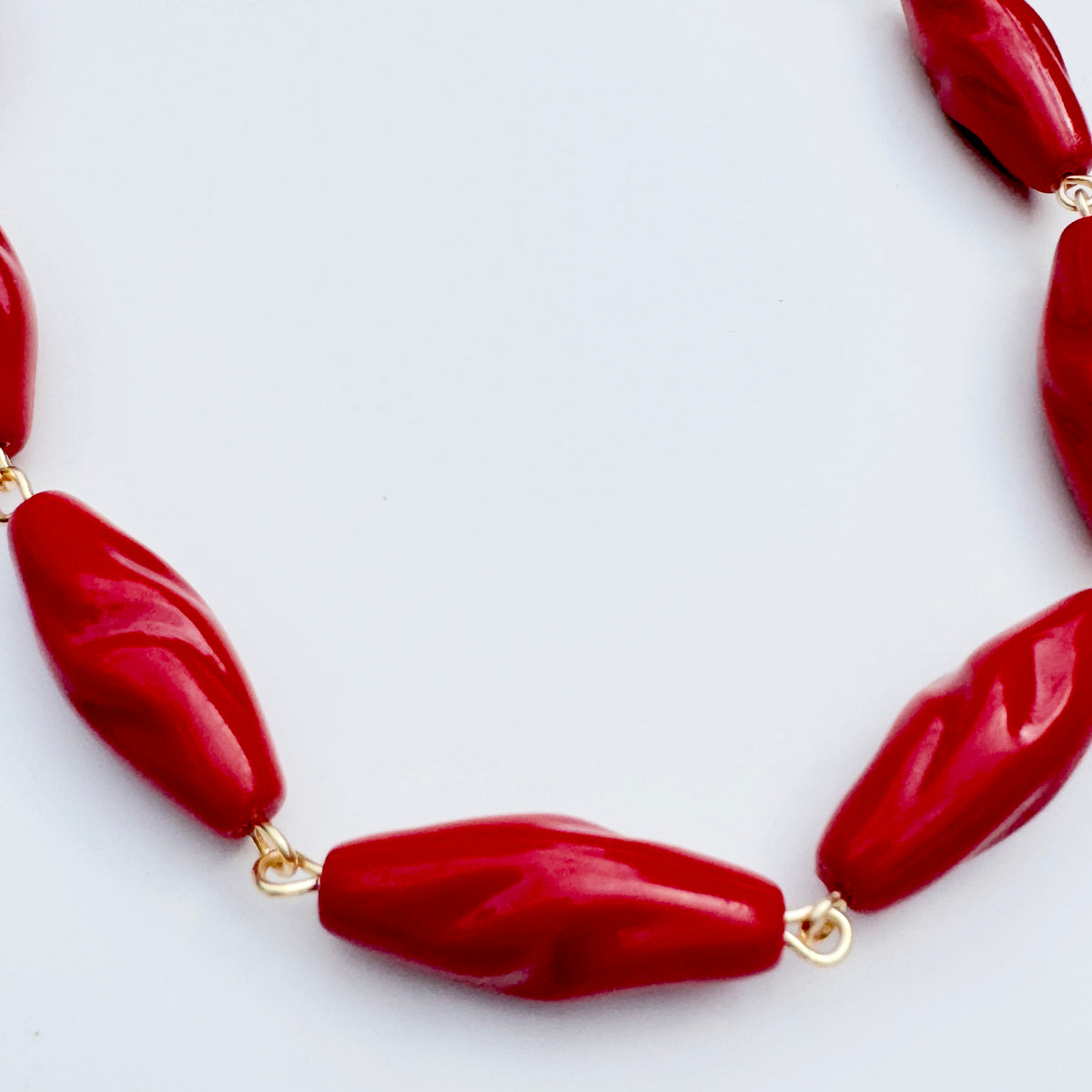 Seeing Red Amelia Necklace
