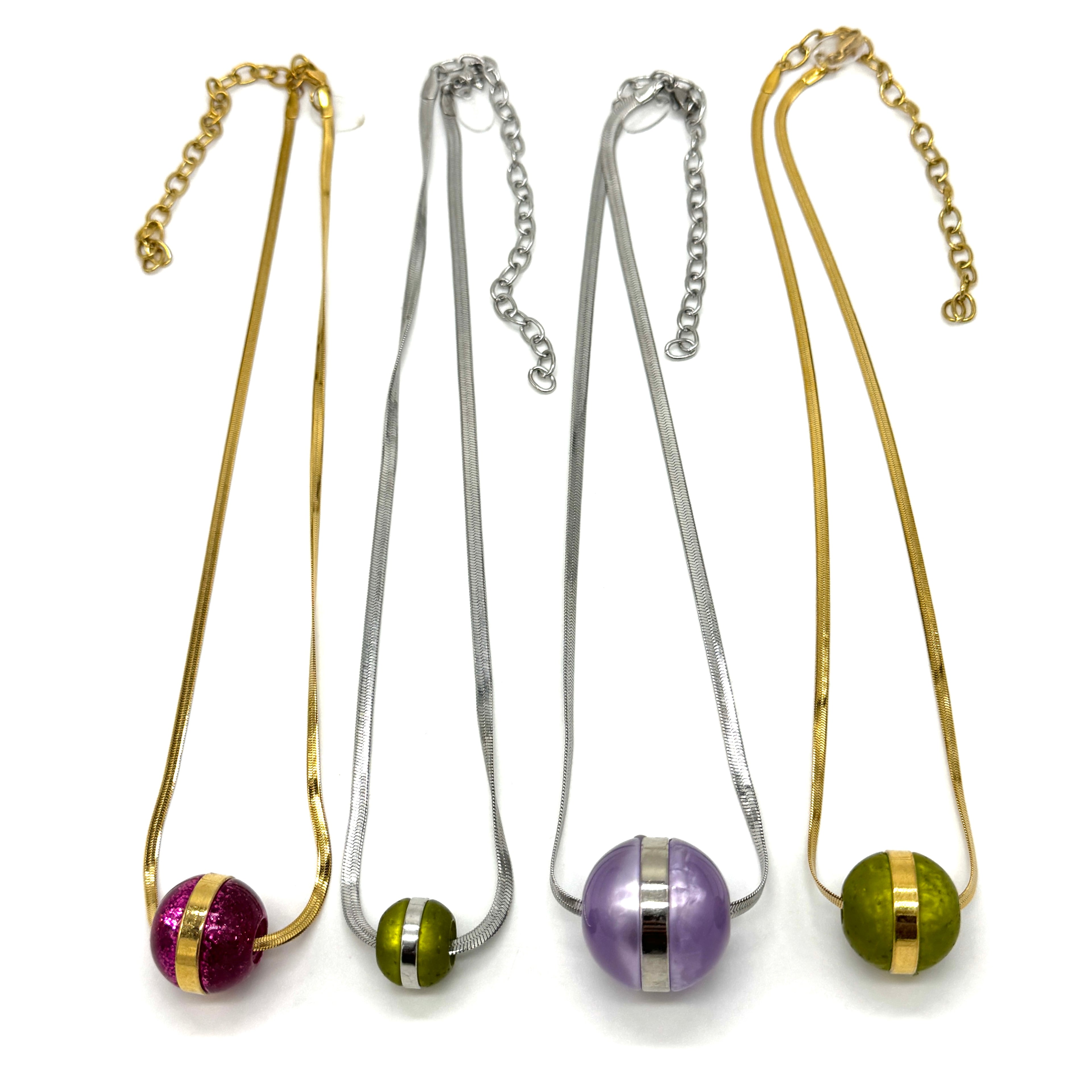 Luna Band Snake Necklace