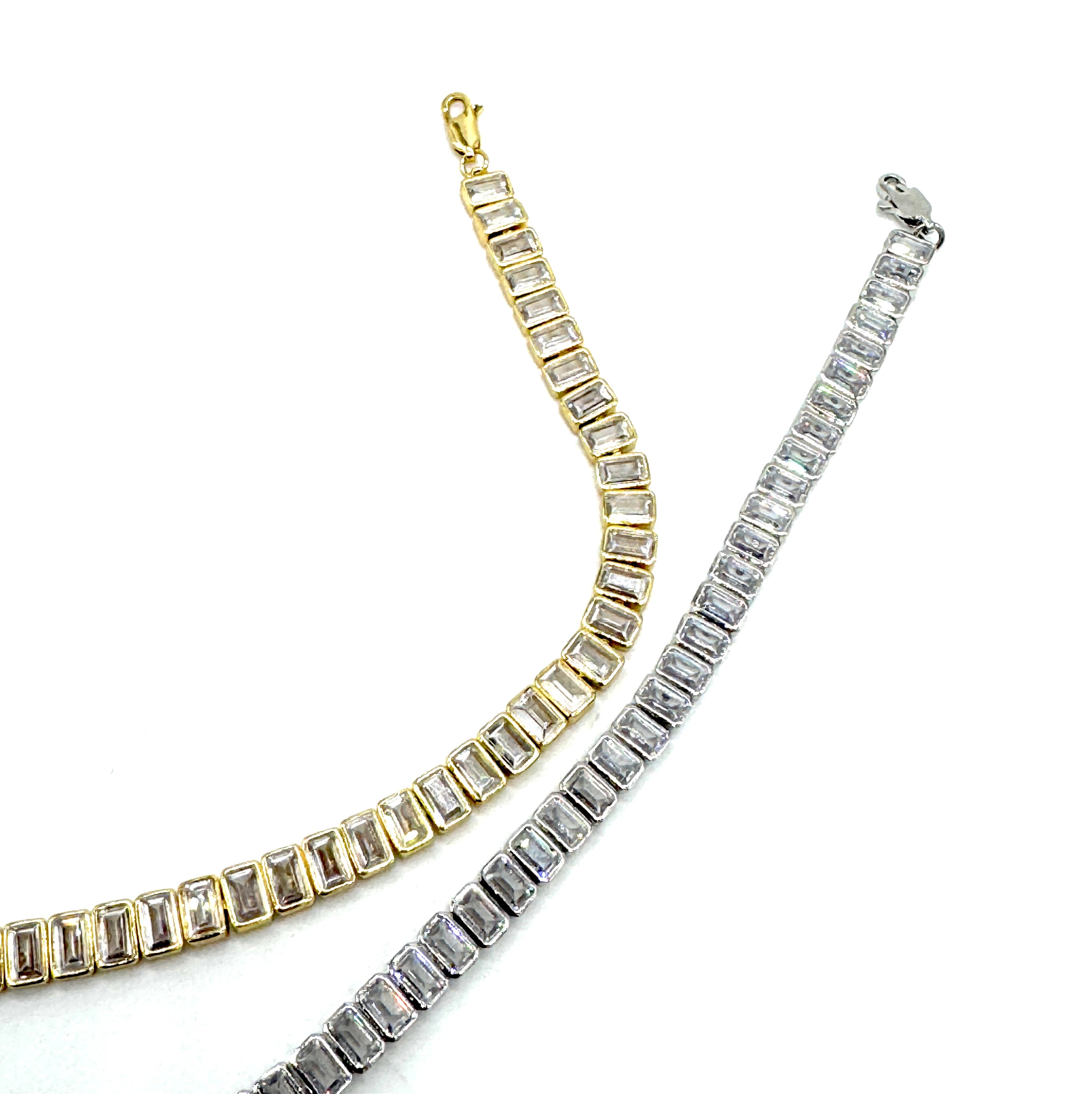 Brightline Baguette Tennis Bracelet