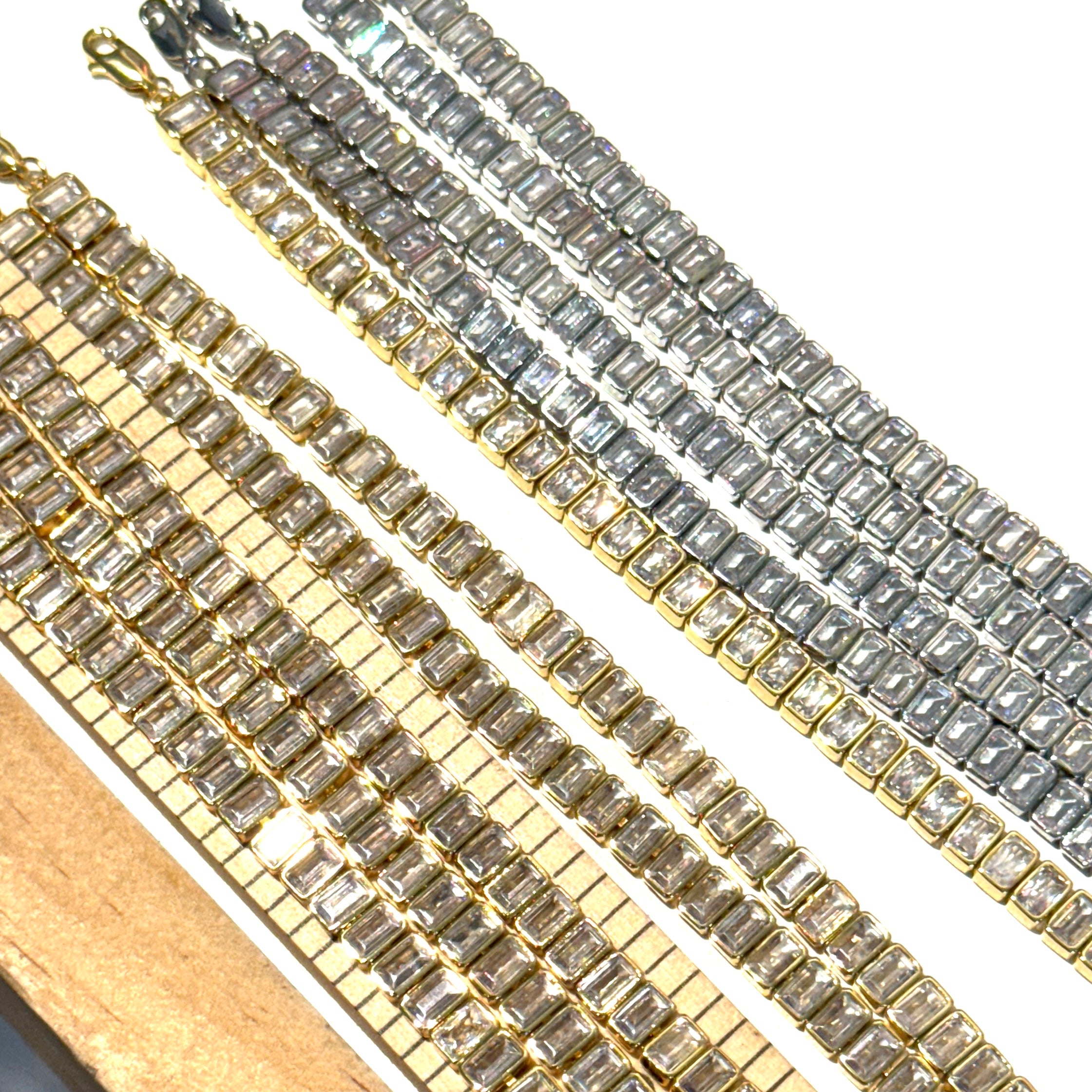 Brightline Baguette Tennis Bracelet