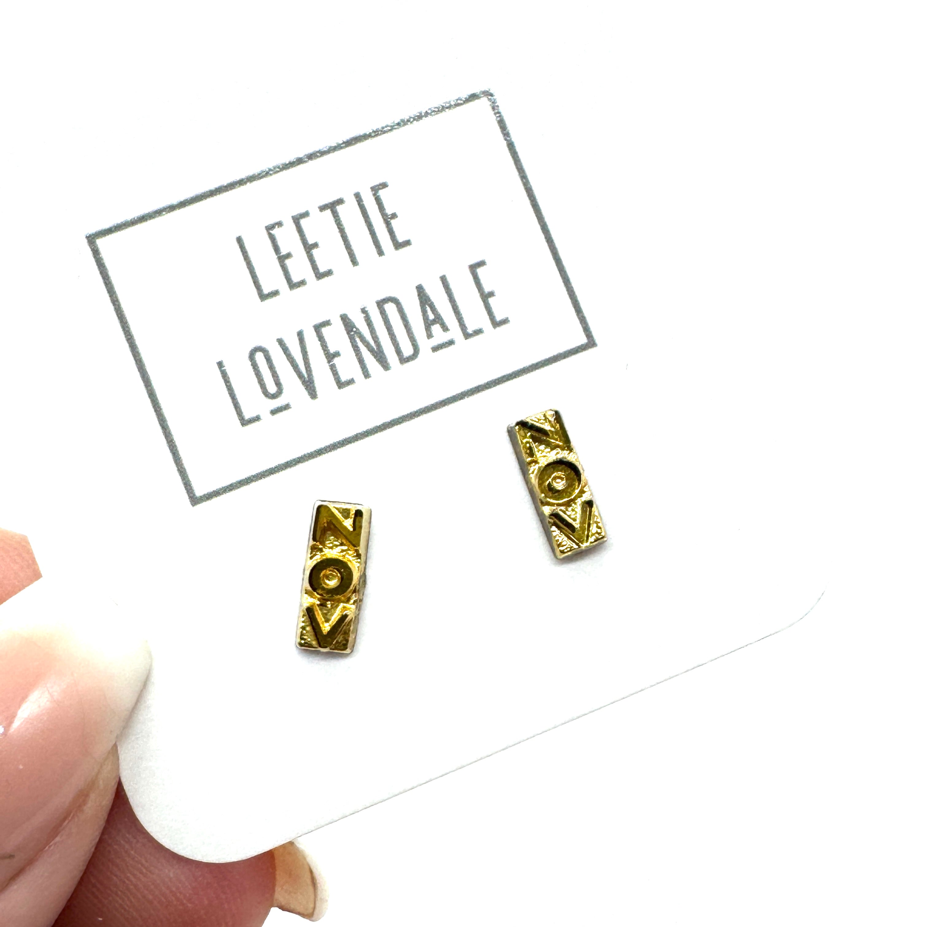 Tiny TimeCapsules - Glass Birth Month Stud Earrings