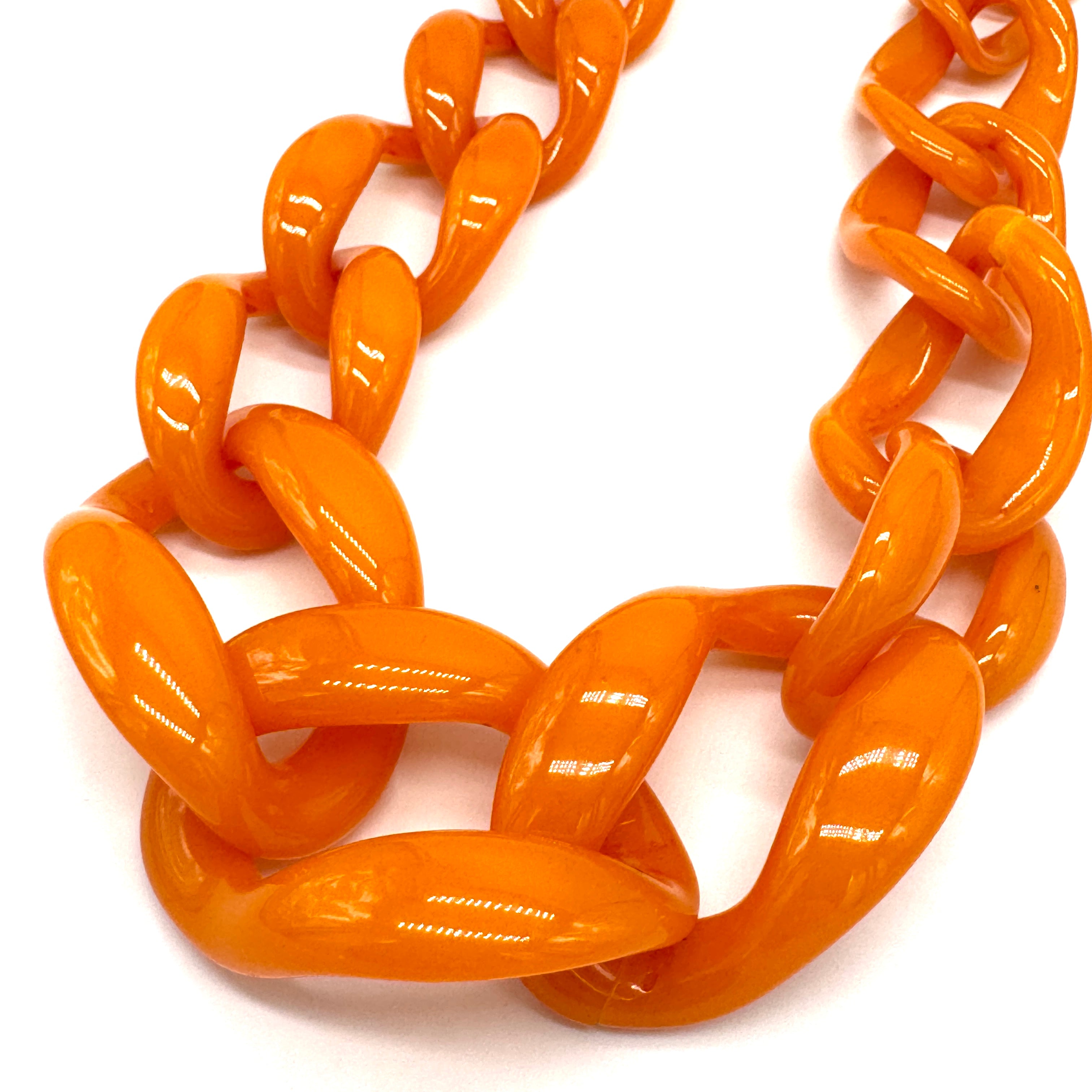 Monument Resin Chain Necklace - 4 colors
