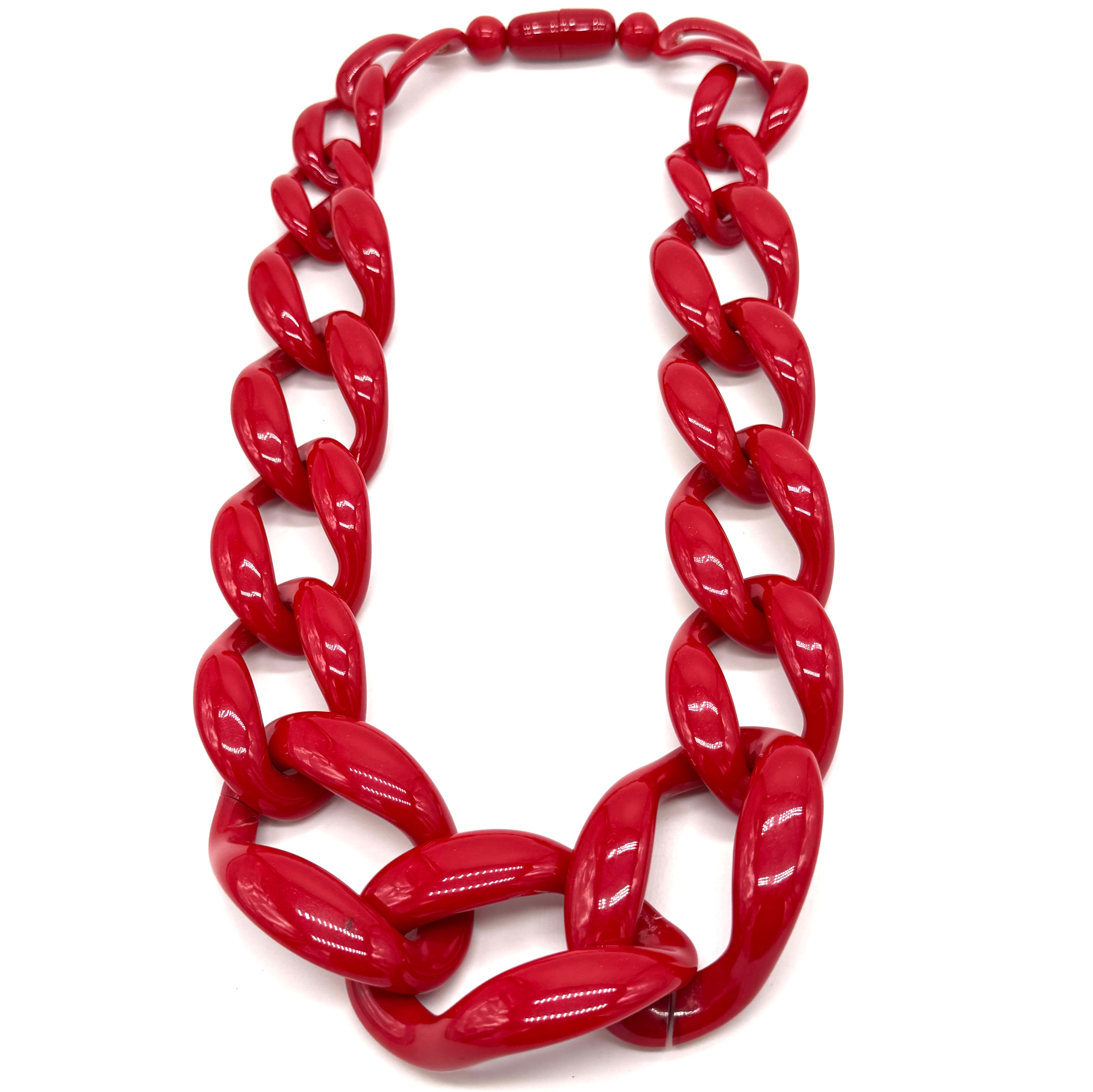 Monument Resin Chain Necklace - 4 colors