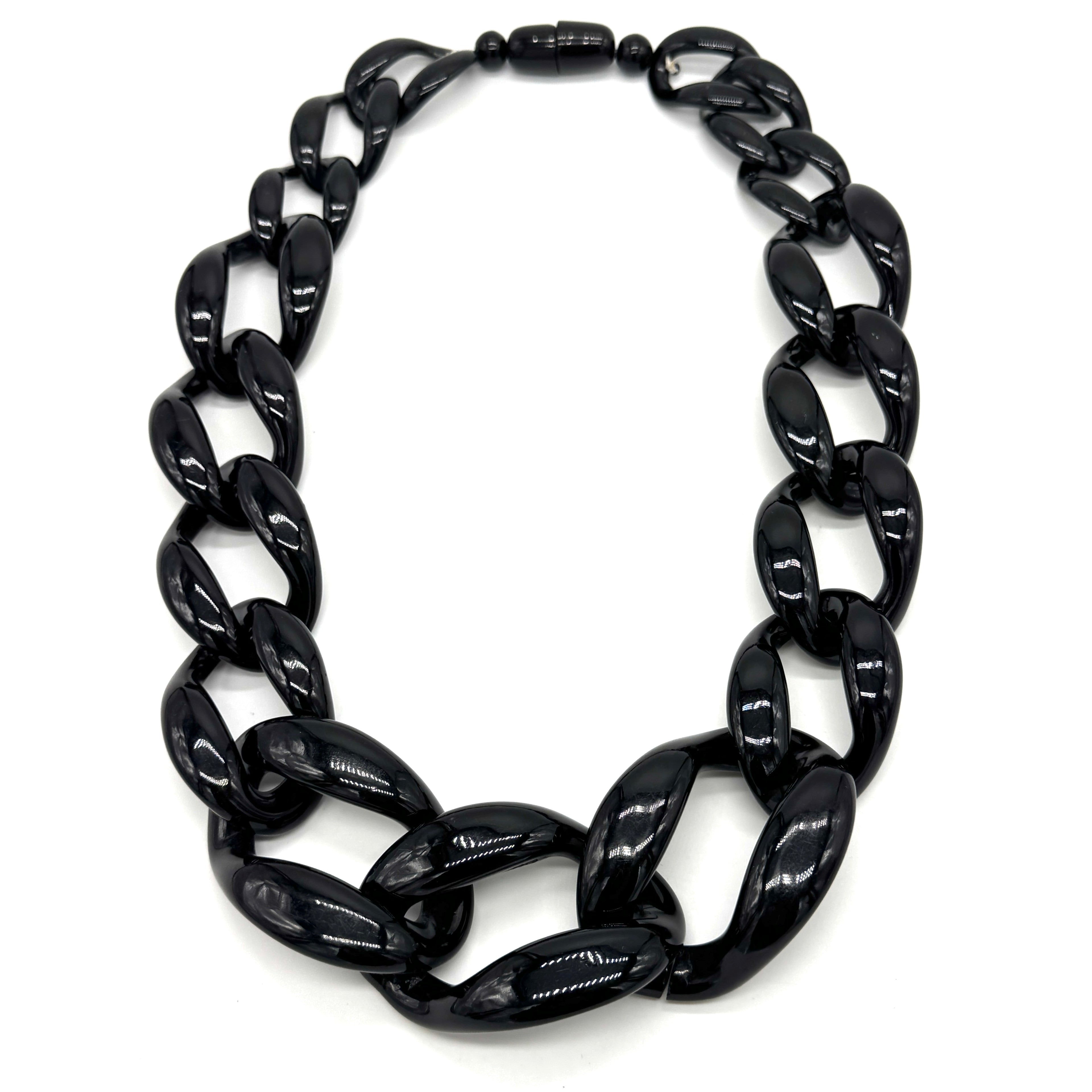 Monument Resin Chain Necklace - 4 colors
