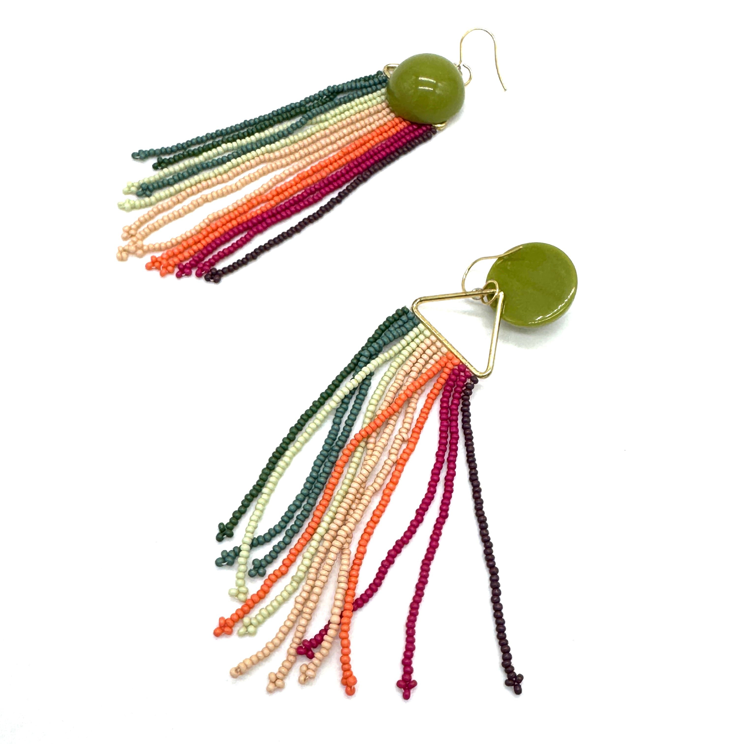 Wayfarer Fringe Earrings