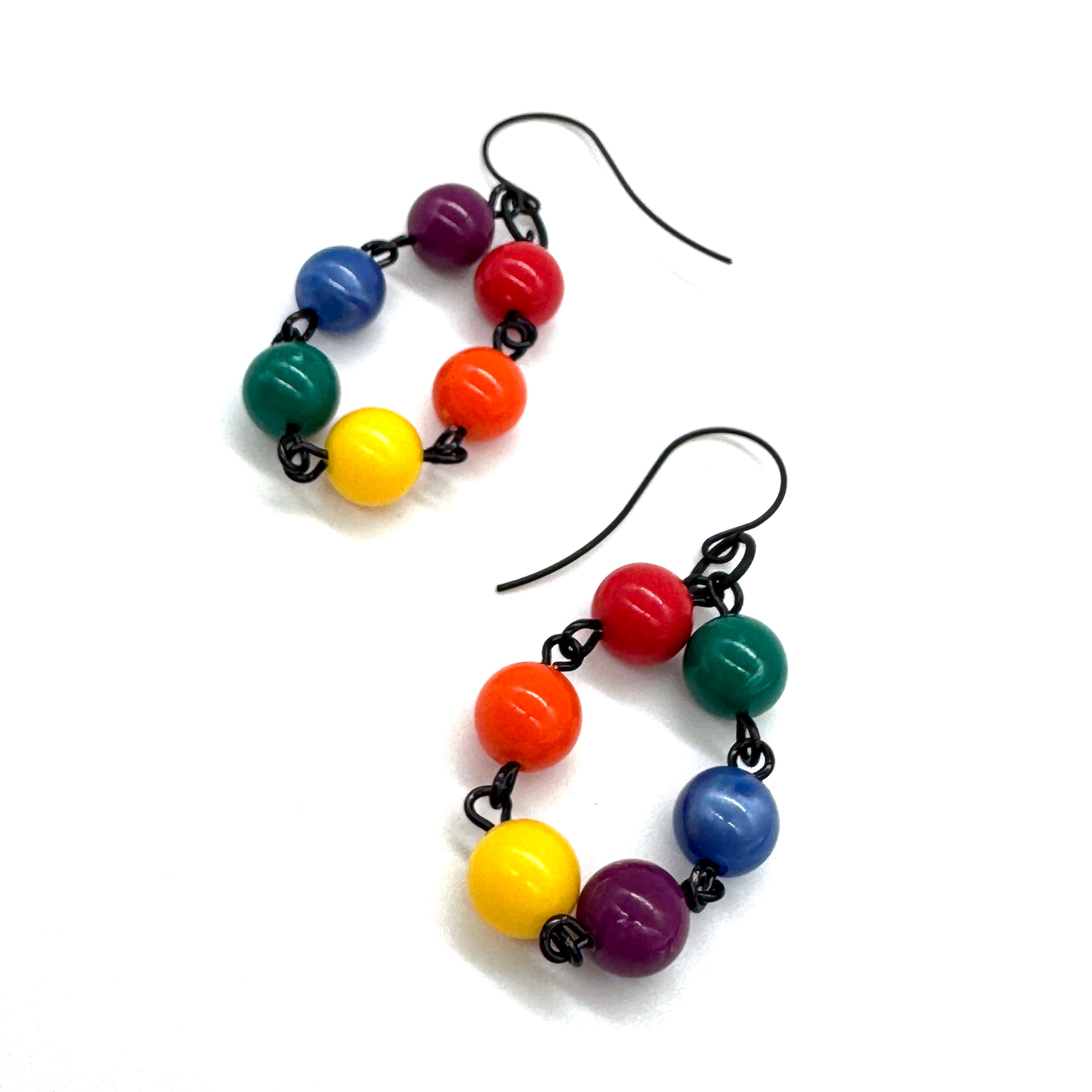 Songs About Rainbows Loopy Earrings