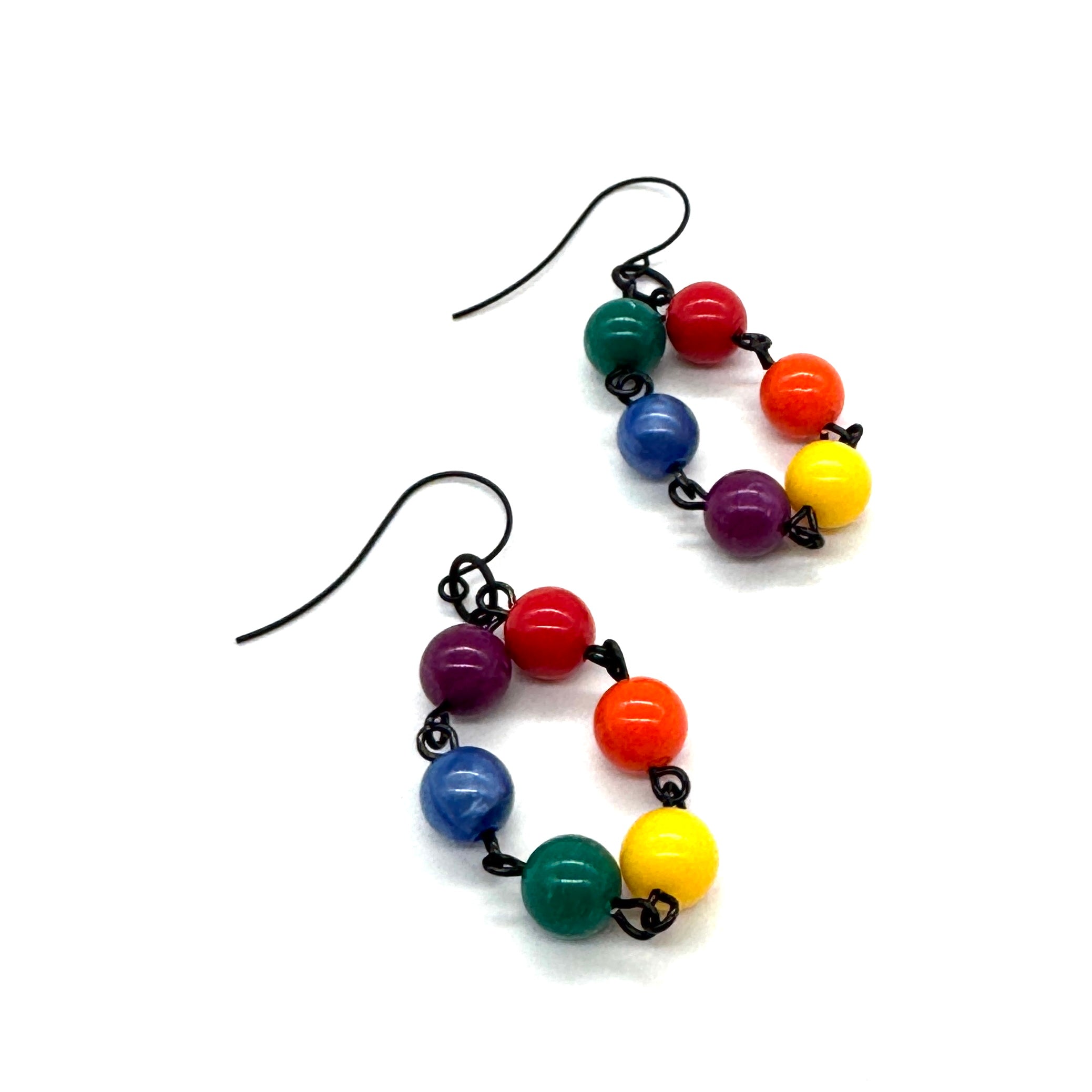 Songs About Rainbows Loopy Earrings