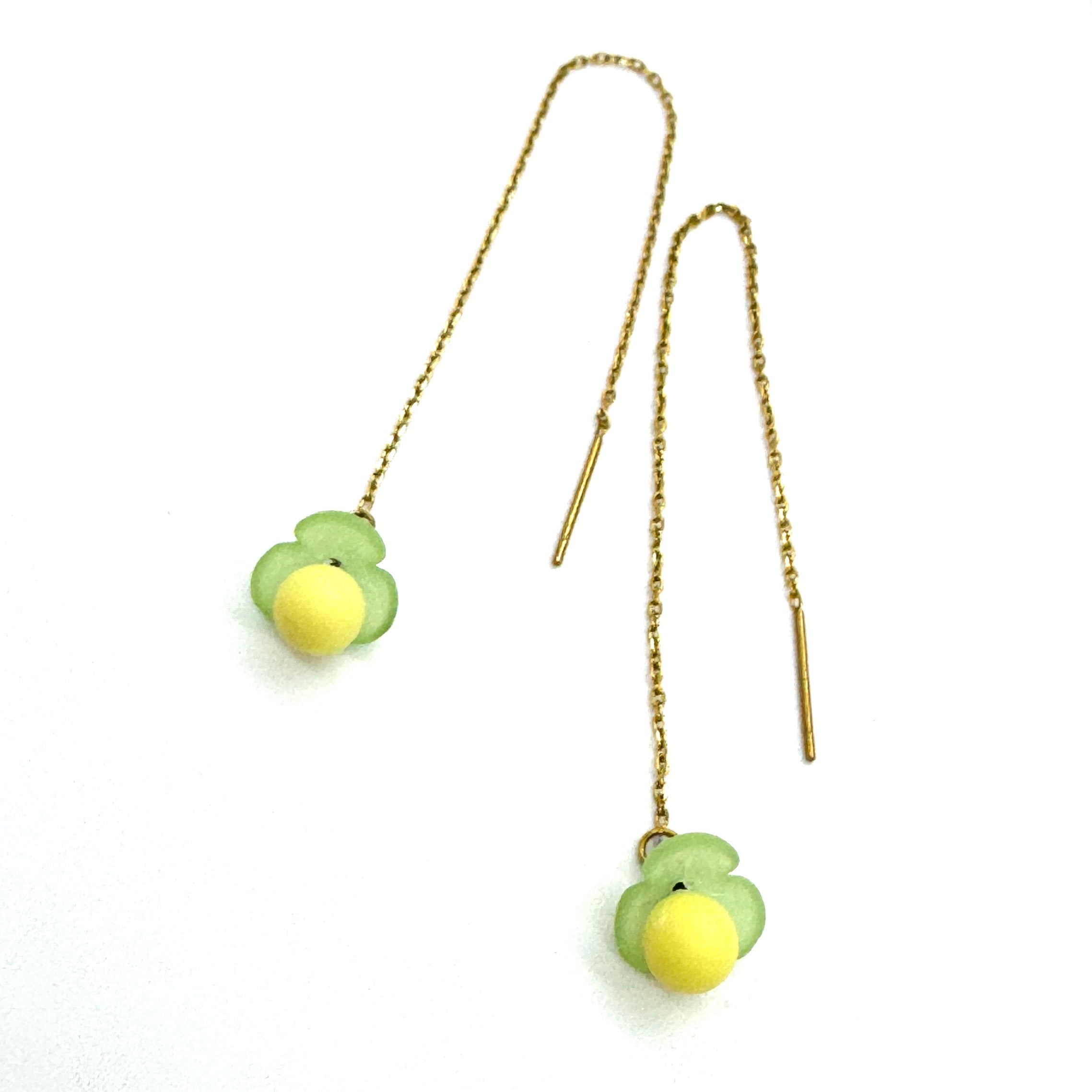 Blossom Threader Earrings