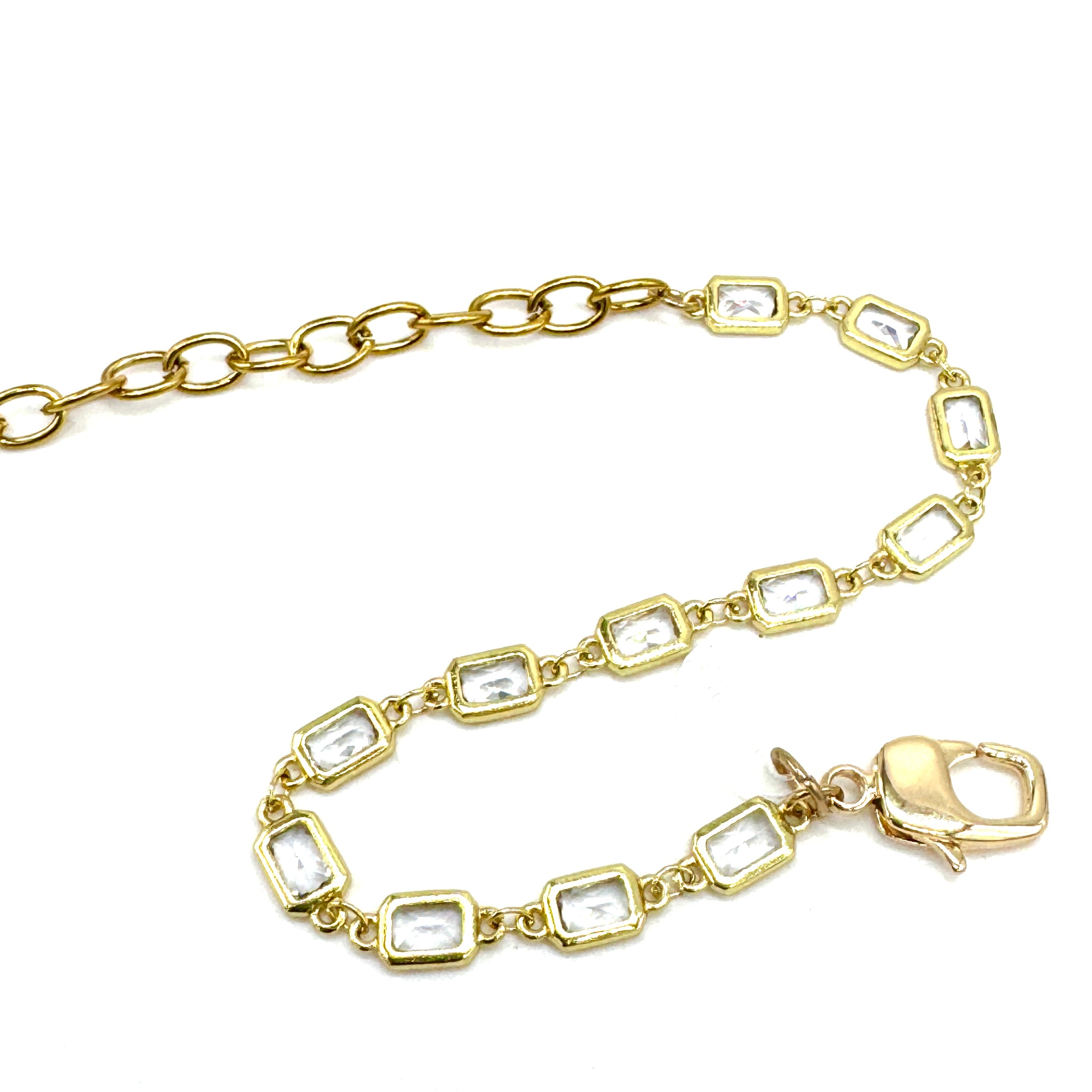 Modern Bezel Bracelet