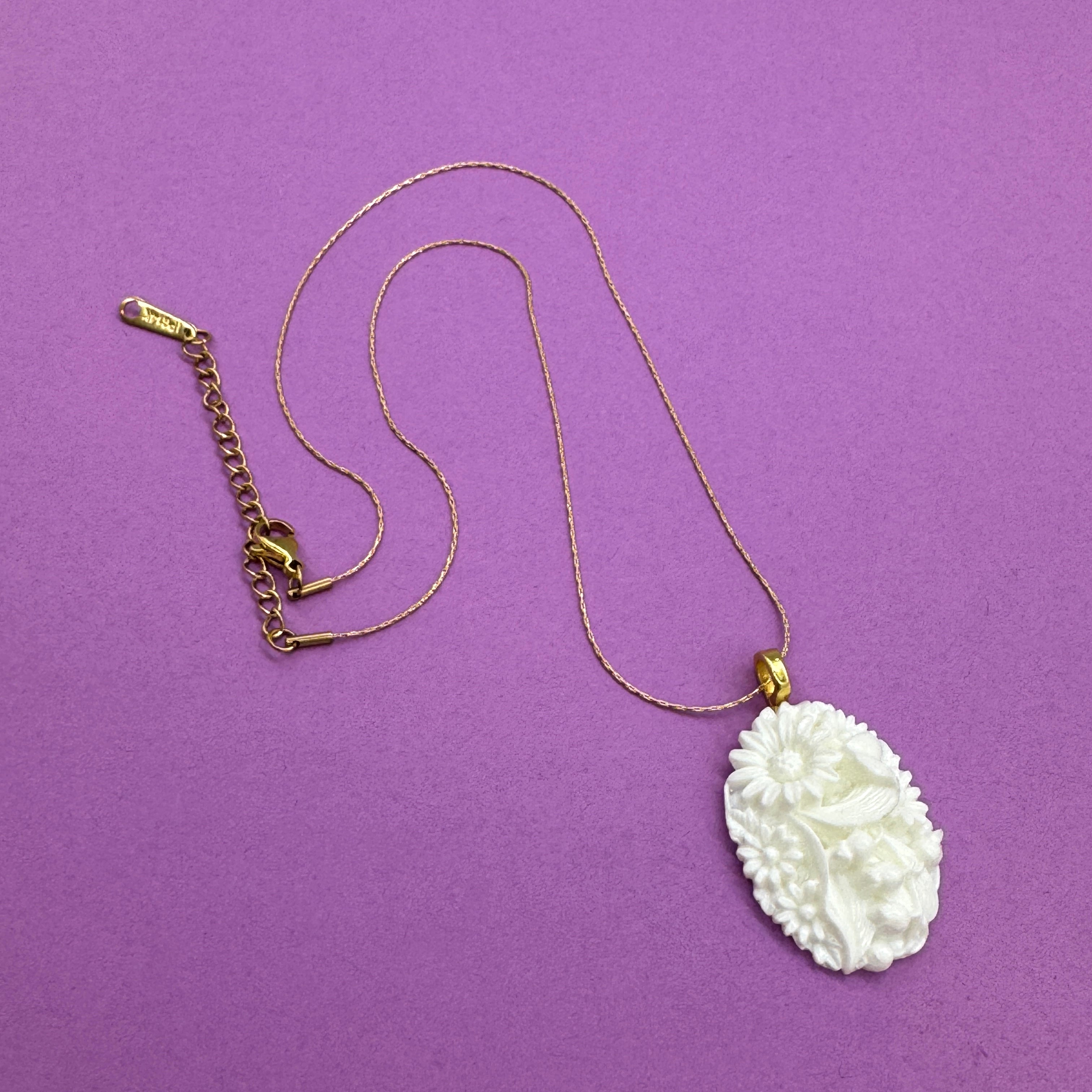 Modern Bloom Heirloom Necklace