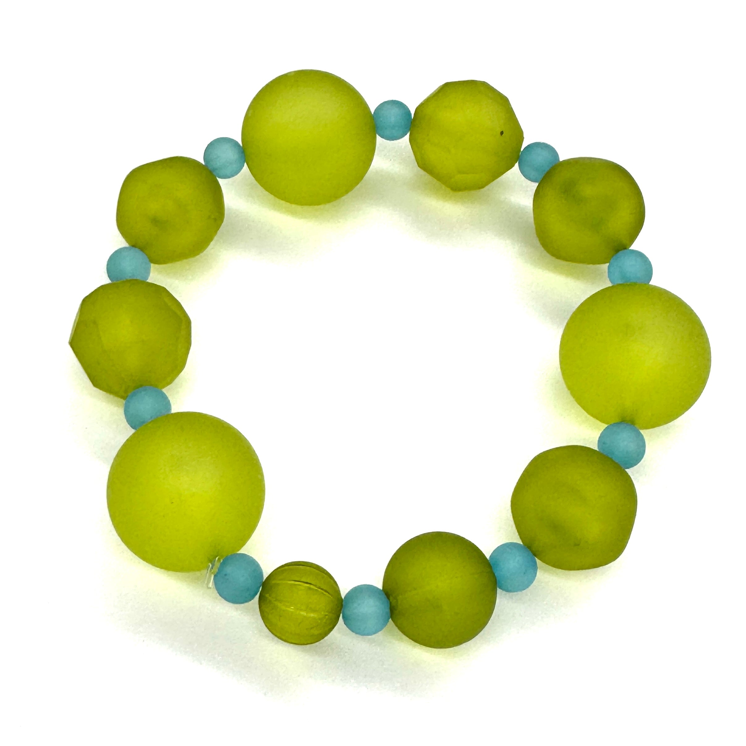 Frosted Brights Stack & Stretch Bracelet - Make Your Own Stack