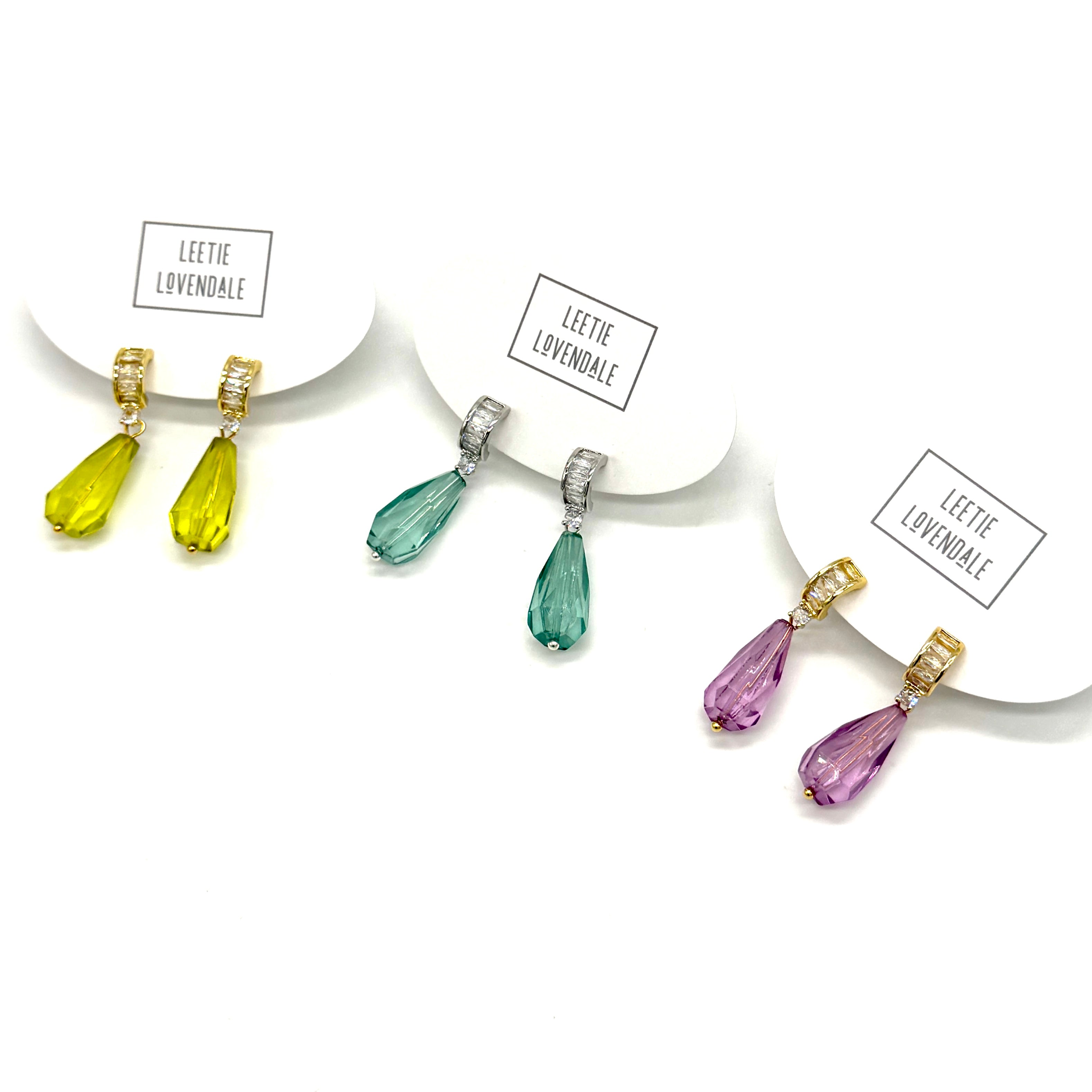Spectrum Light Drop Earrings