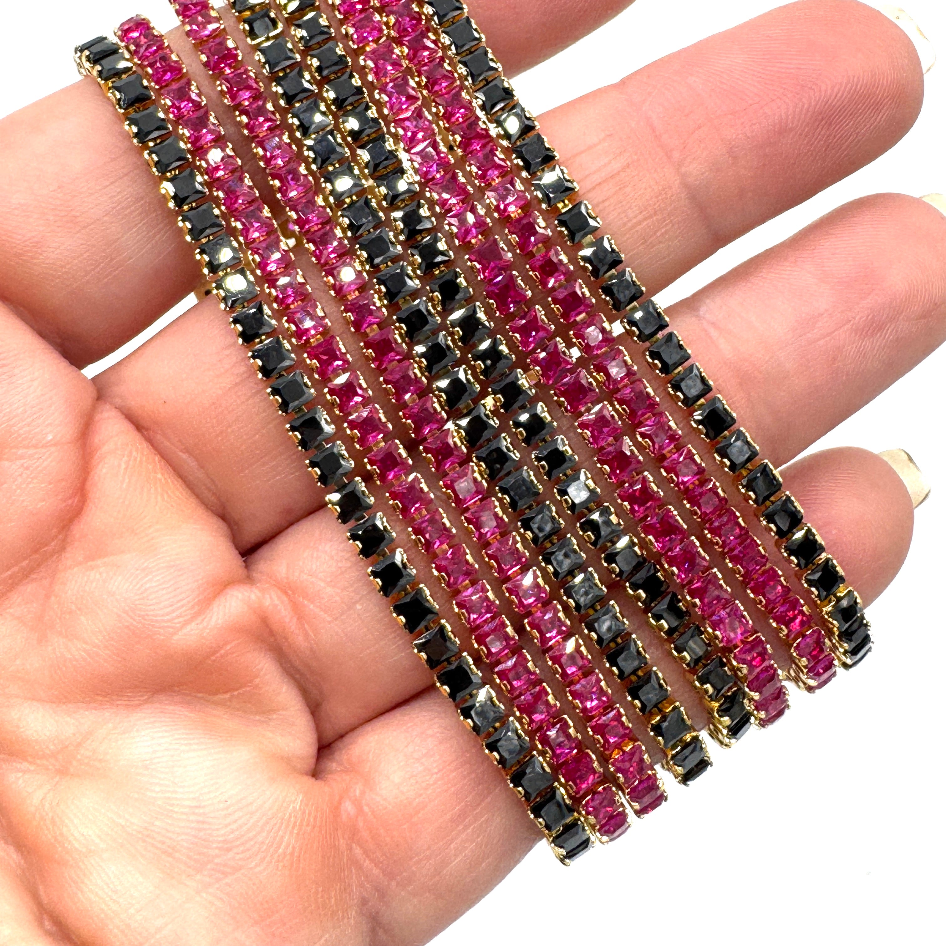 After Dark Tennis Bracelet