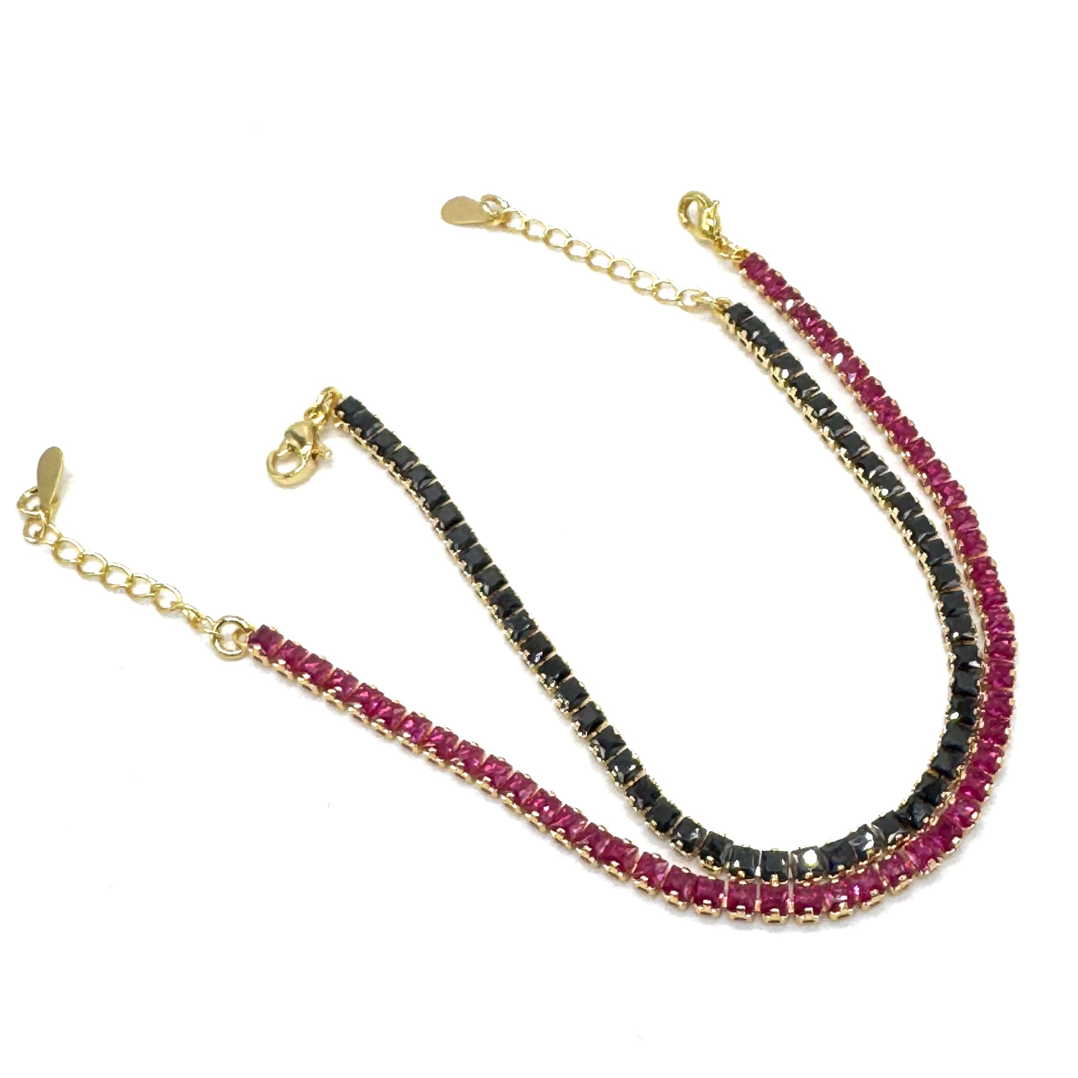 After Dark Tennis Bracelet