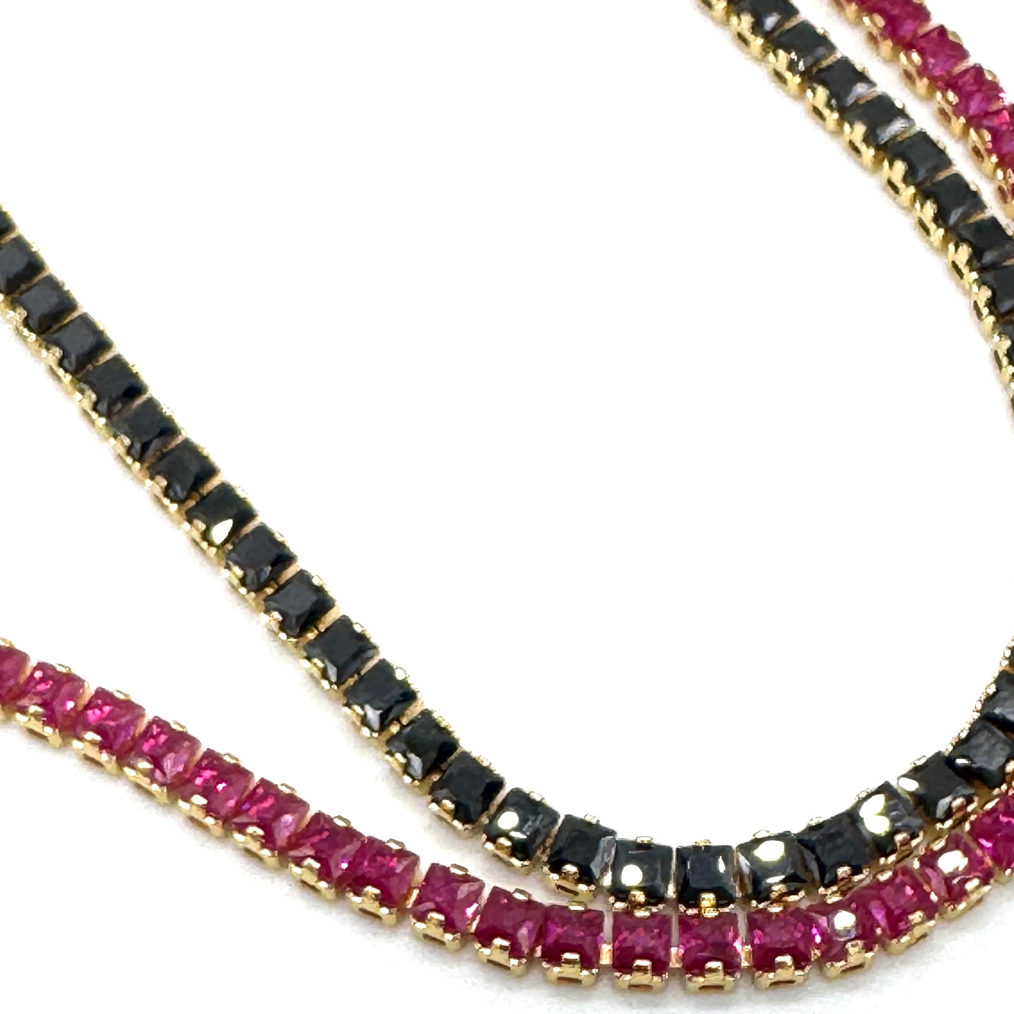 After Dark Tennis Bracelet