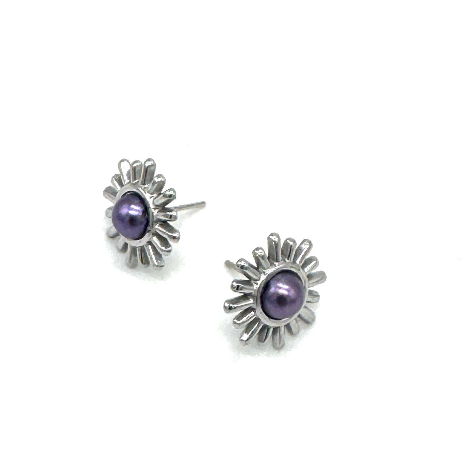 Palm Springs Pearls Starburst Studs