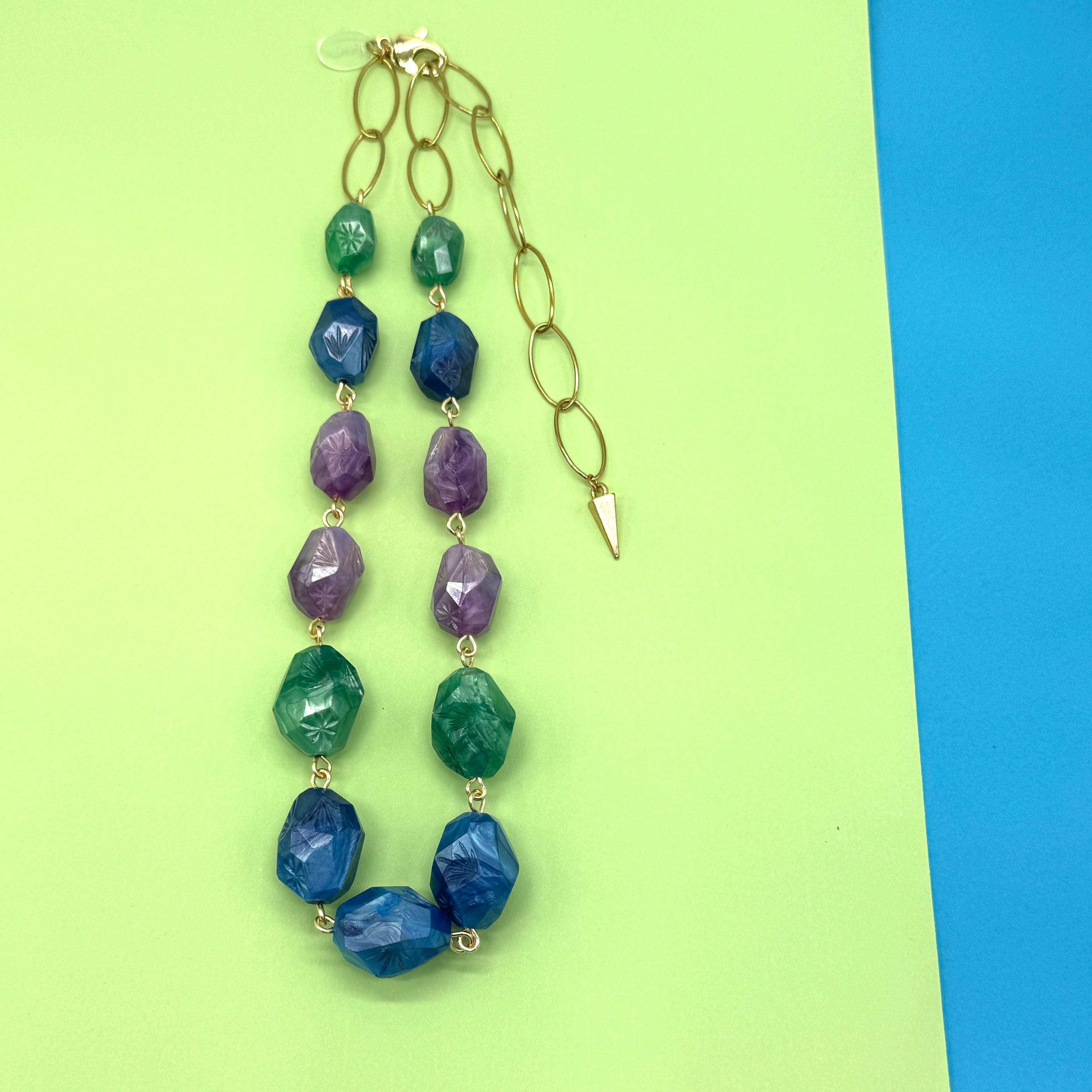 Atomic Ombré Bella Necklace