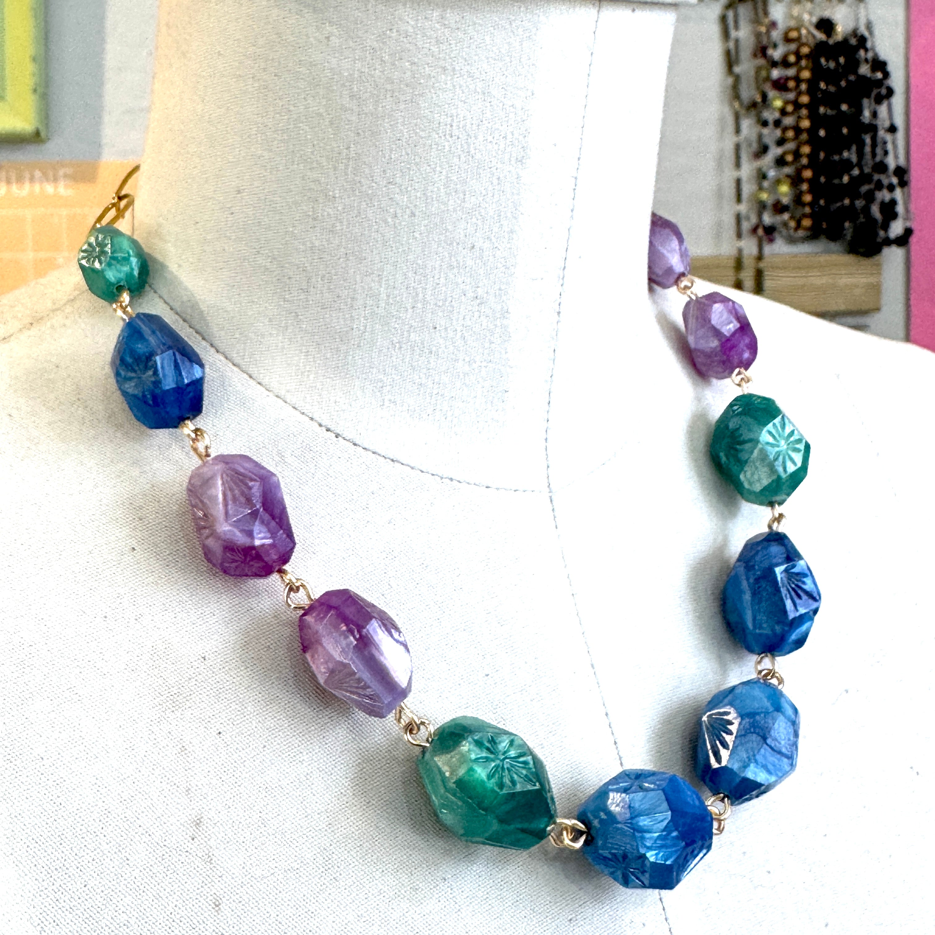 Atomic Ombré Bella Necklace