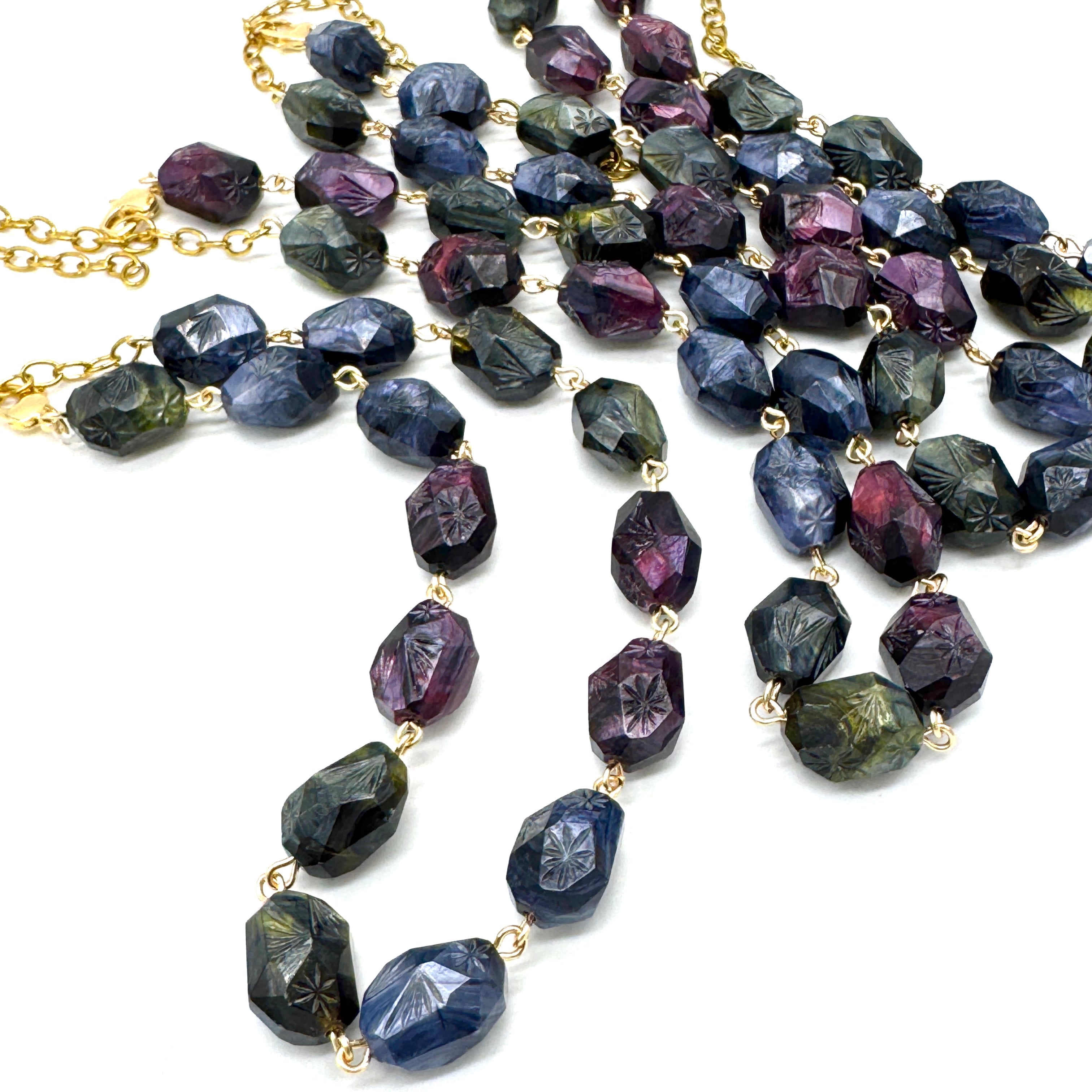 Midnight Mix Atomic Ombré Amelia Necklace