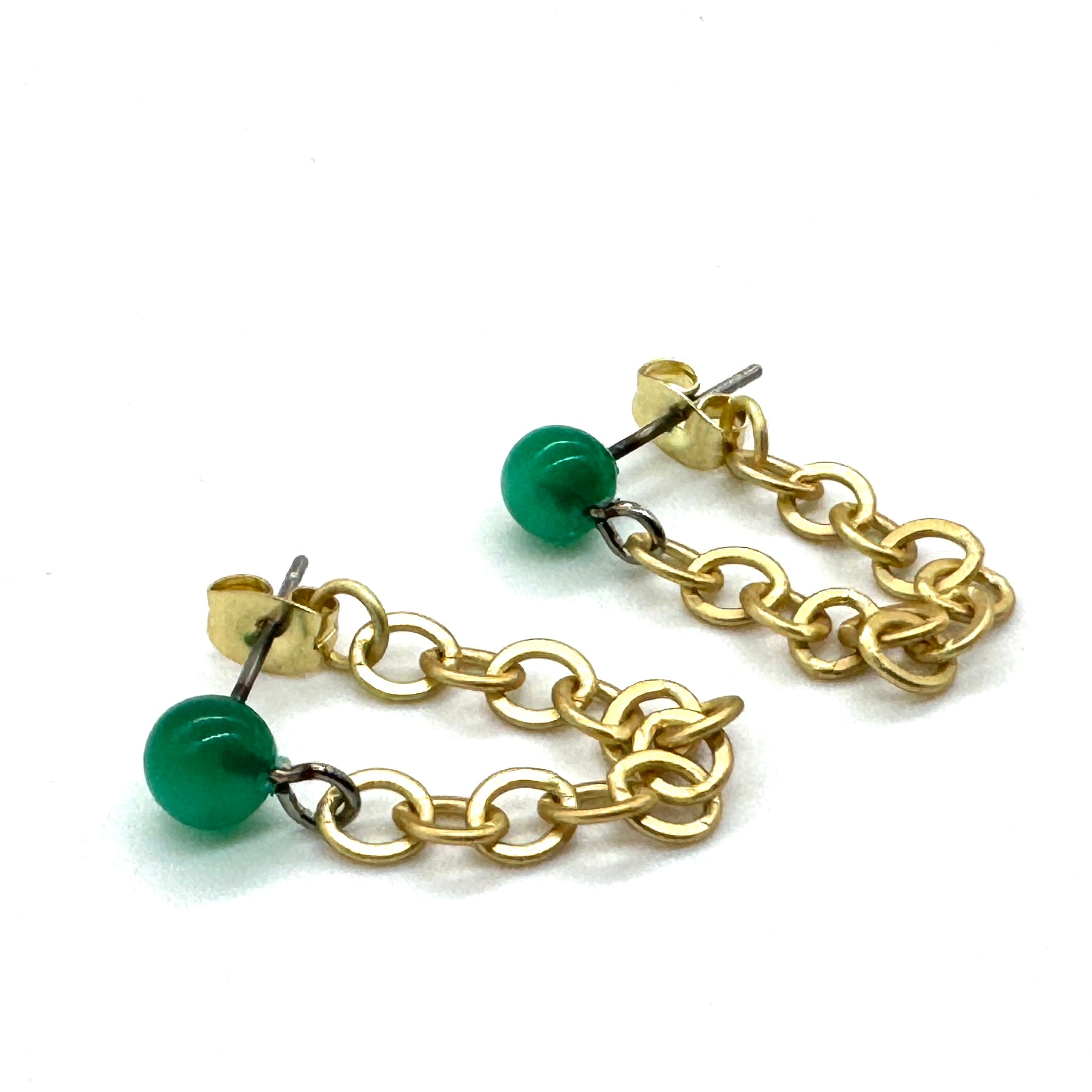 Lucy Chain & Sparkle Earrings