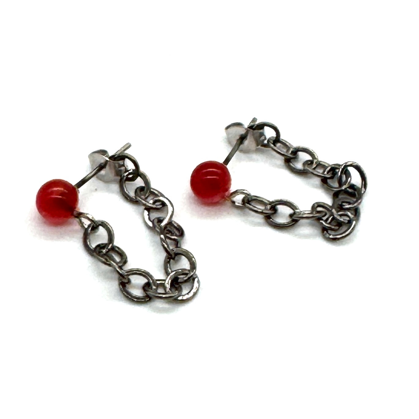 Lucy Chain & Sparkle Earrings