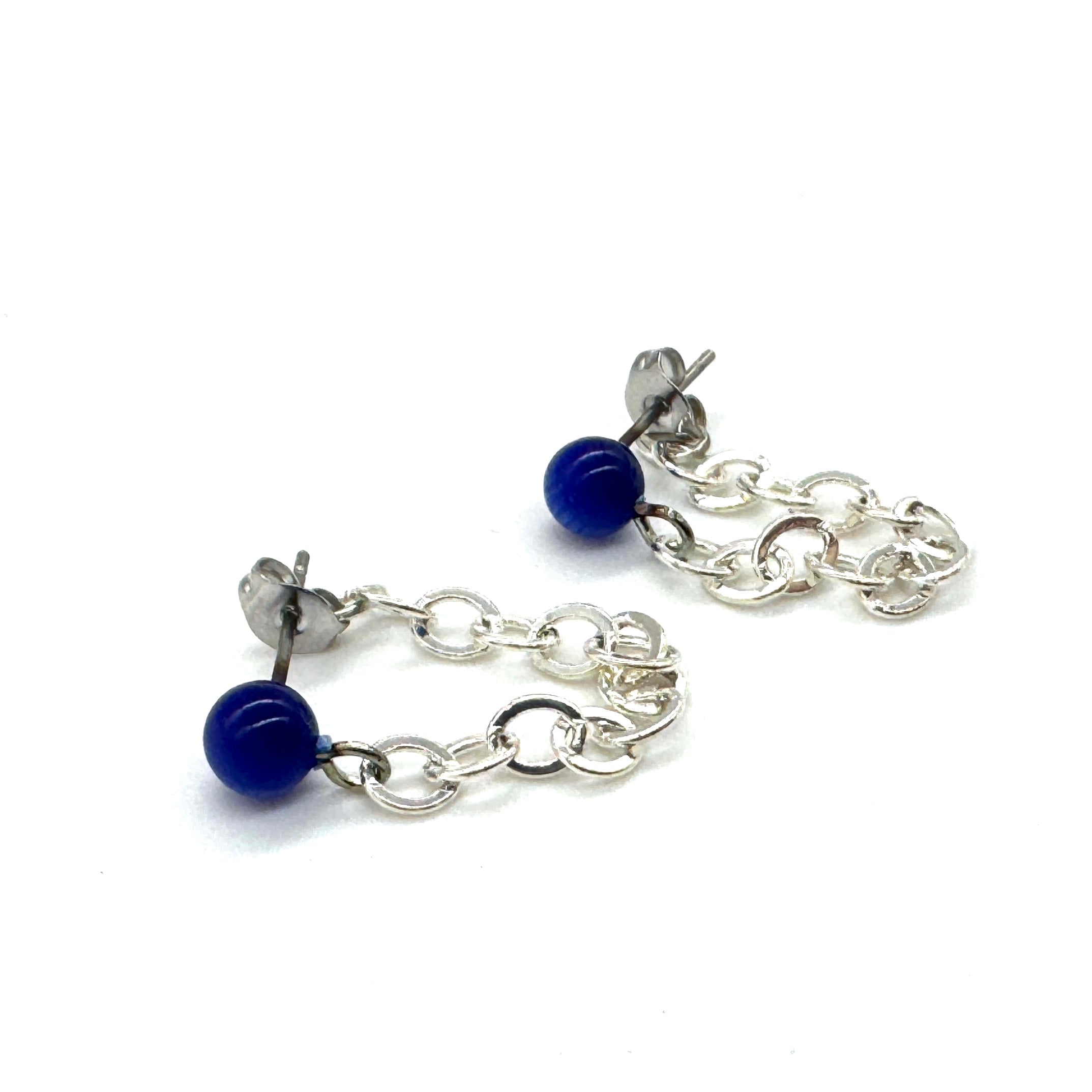 Lucy Chain & Sparkle Earrings