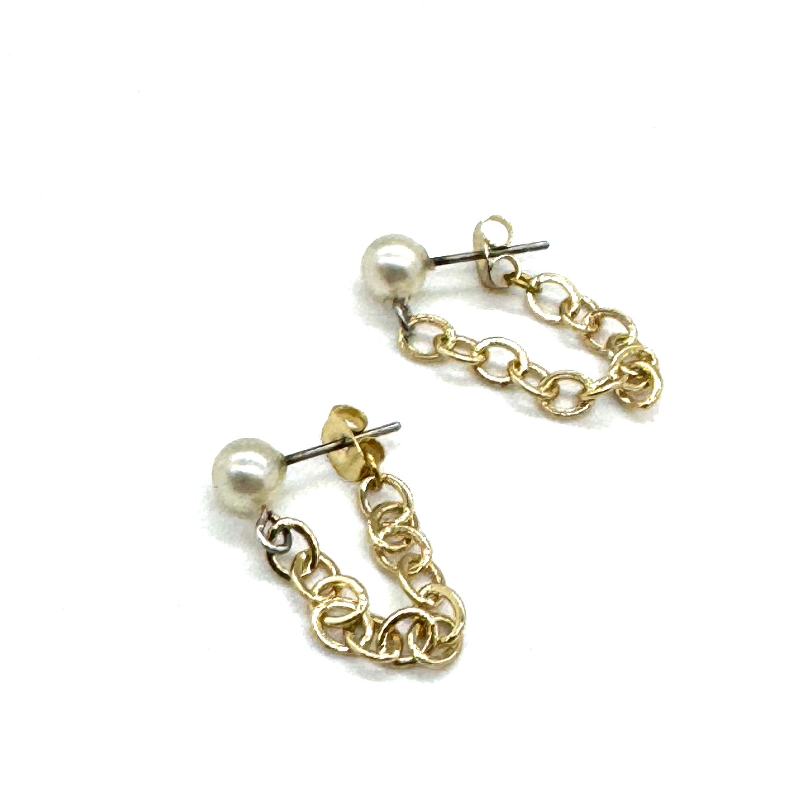 Lucy Chain & Sparkle Earrings