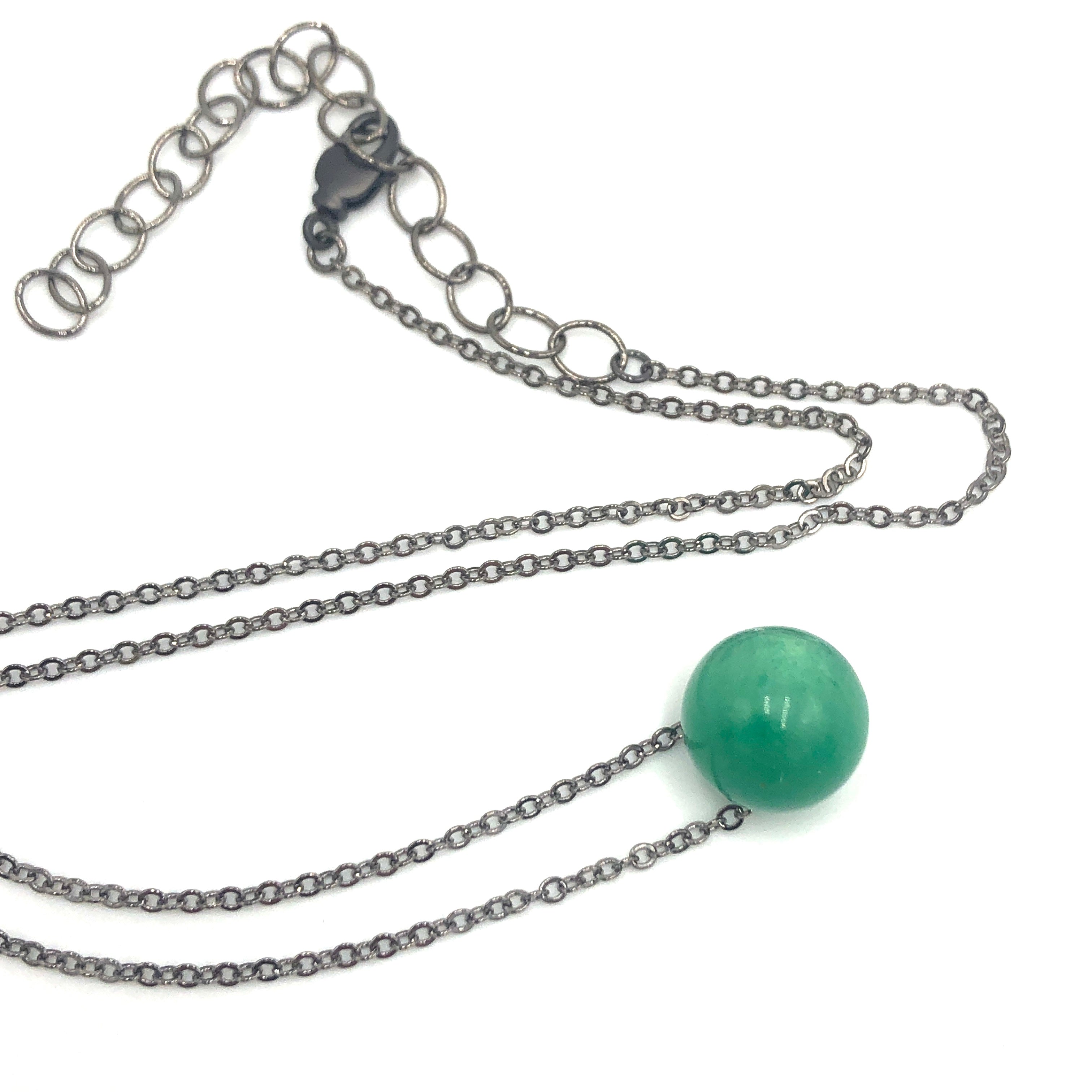 Moonglow Slide Bead Necklace