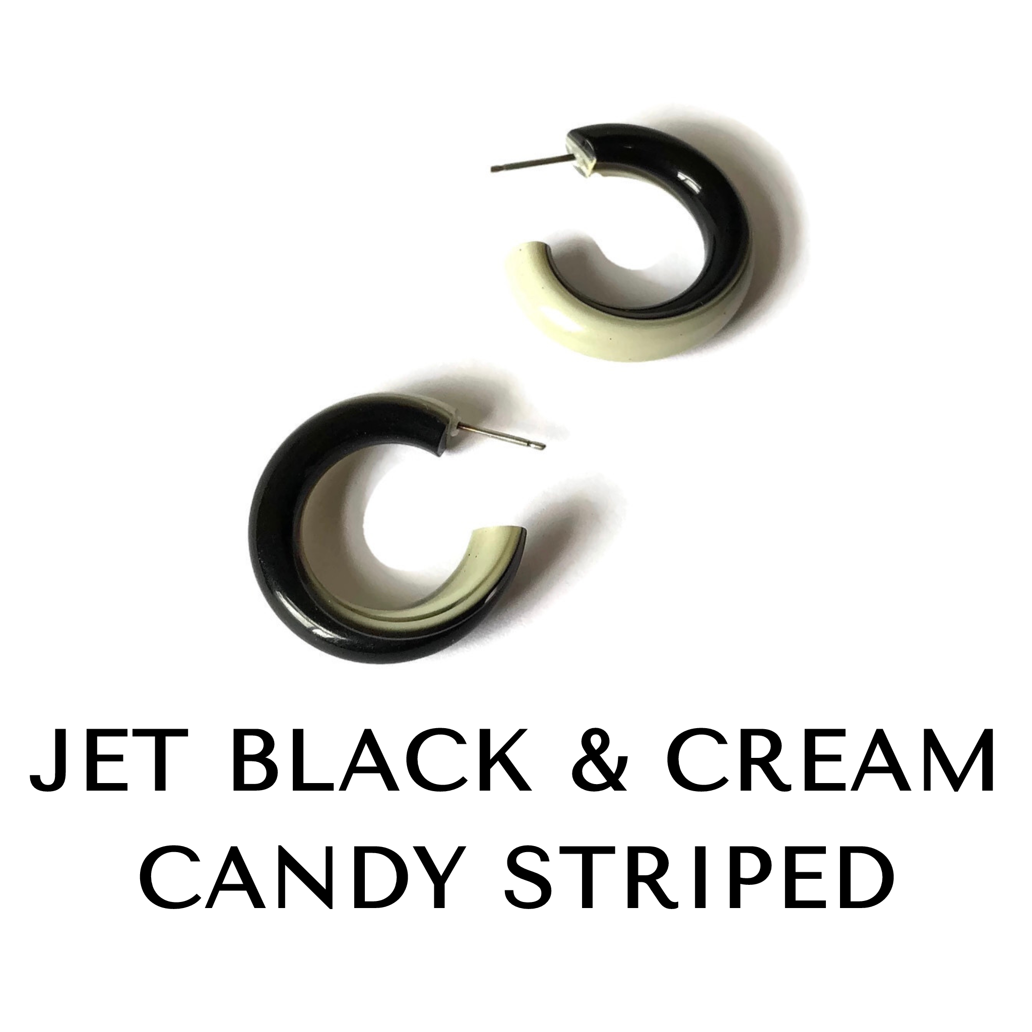 Tube Hoop Earrings - Best Plastics Collectible Hoops