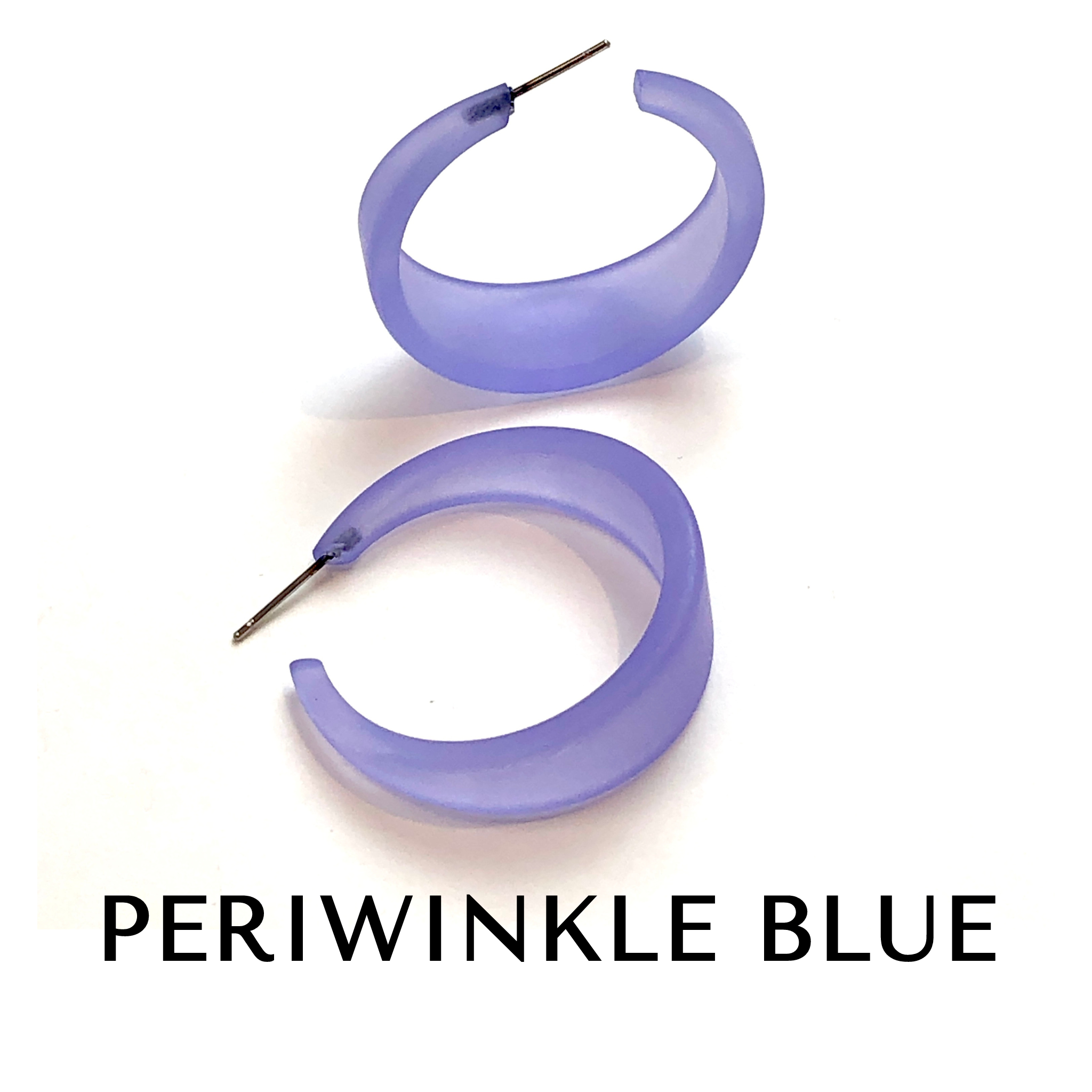 Frosted Emily Hoop Earrings