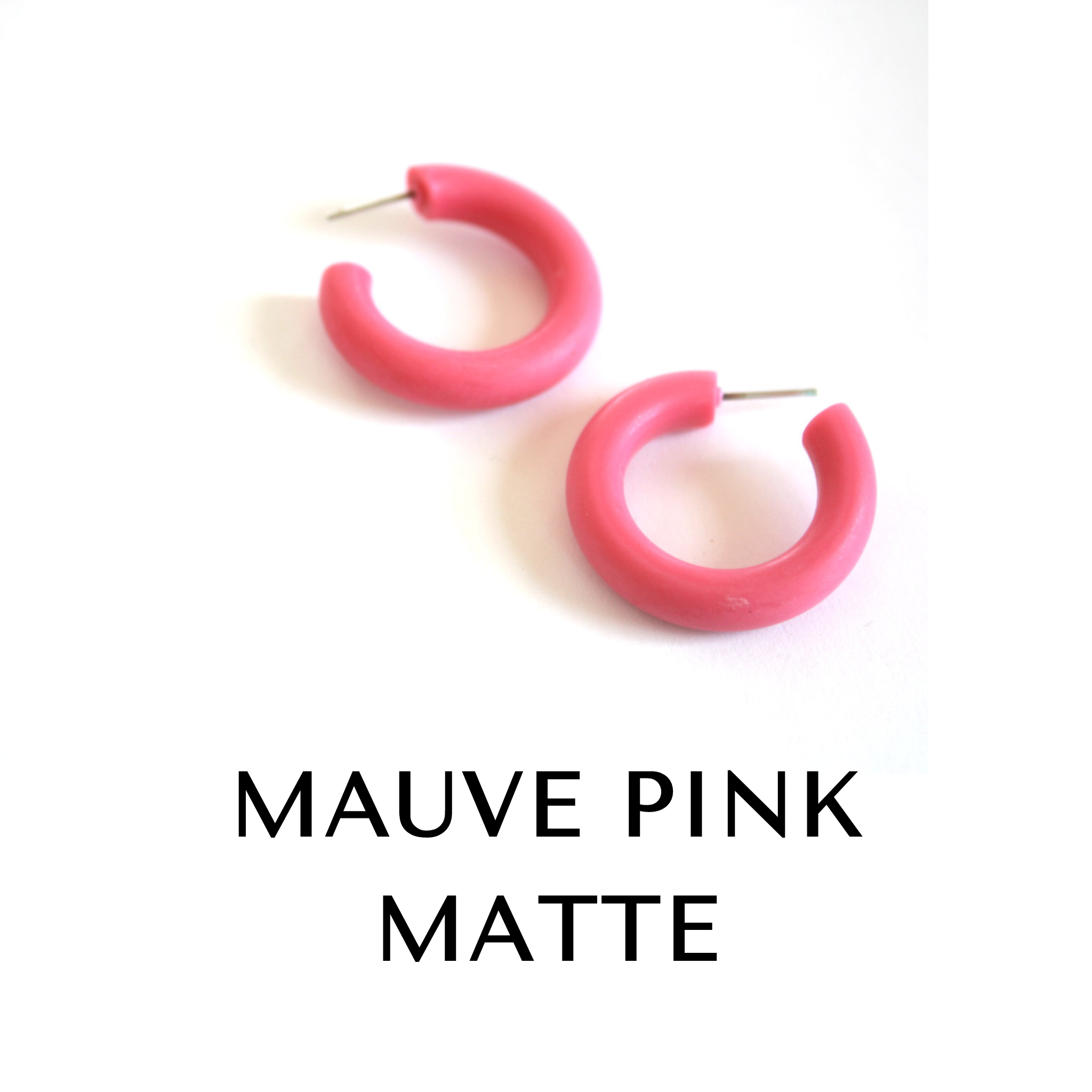 Tube Hoop Earrings - Best Plastics Collectible Hoops