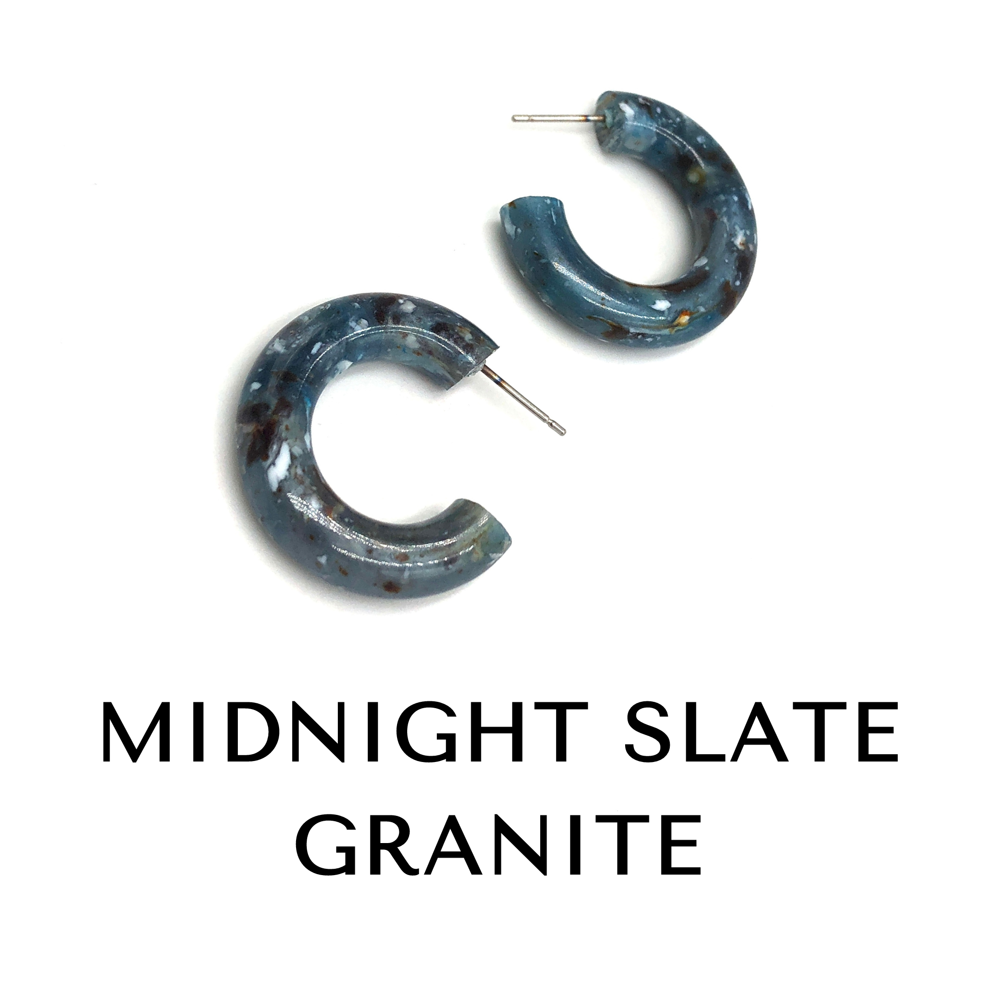 Tube Hoop Earrings - Best Plastics Collectible Hoops