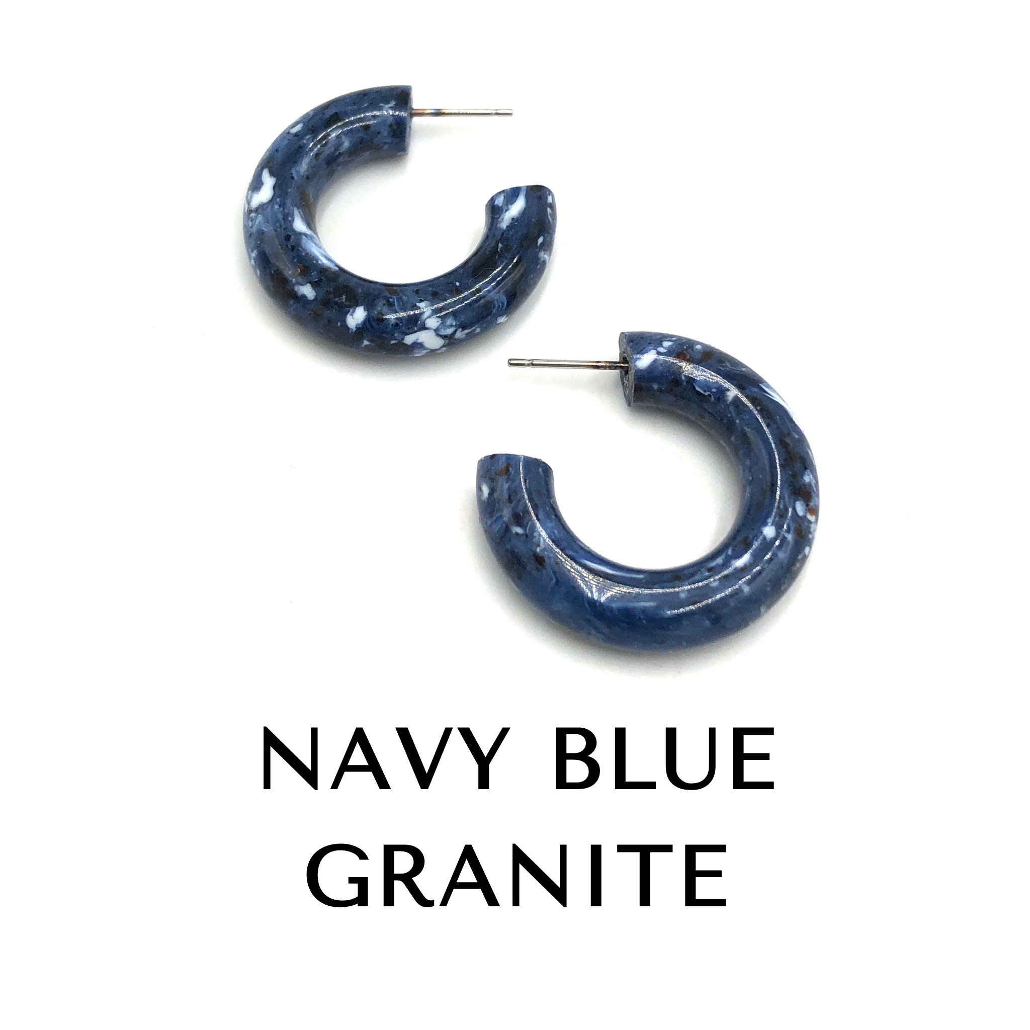 Tube Hoop Earrings - Best Plastics Collectible Hoops