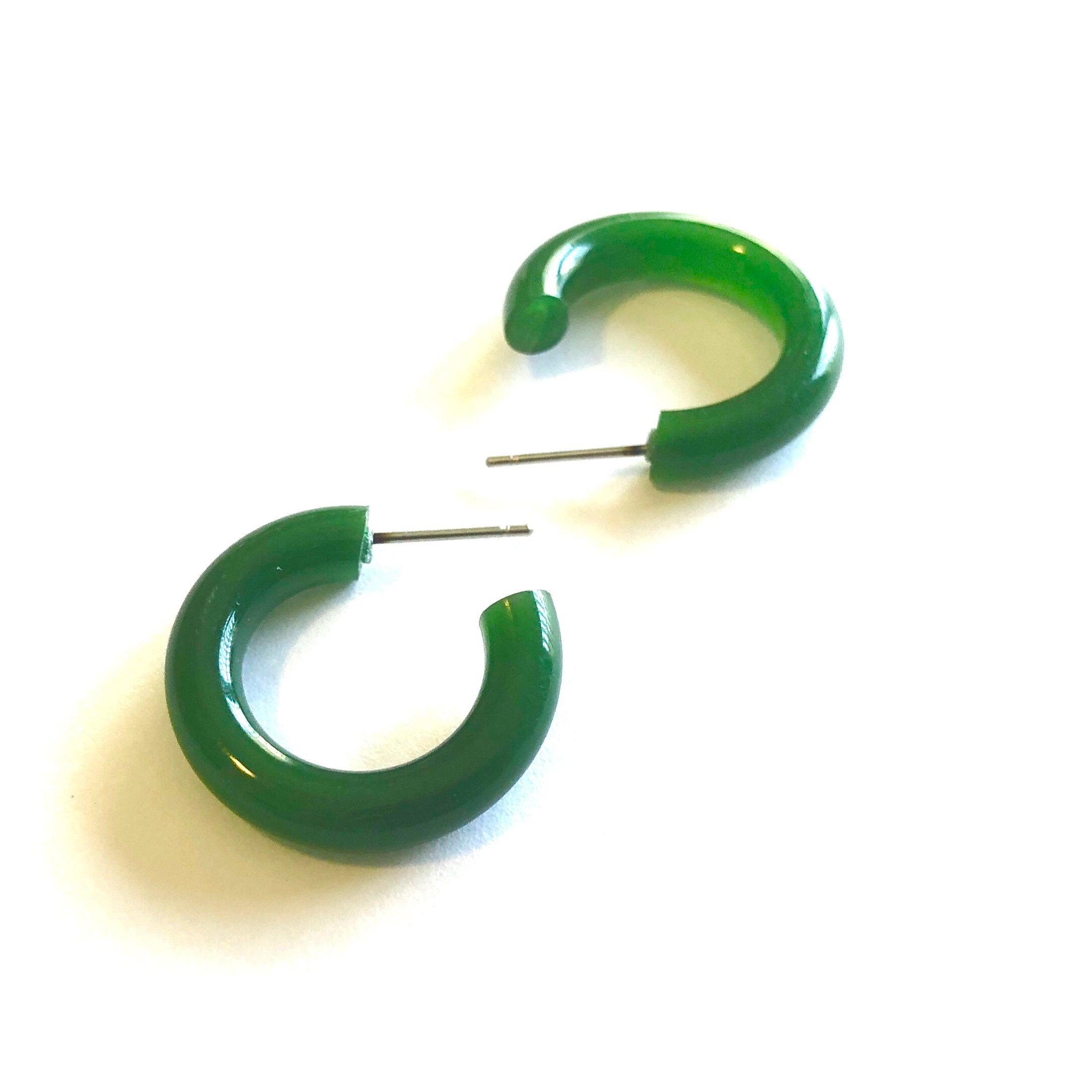 Tube Hoop Earrings - Best Plastics Collectible Hoops