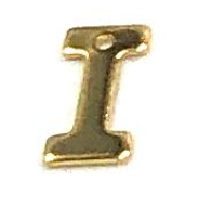 Gold Initial Letter Charms - Add On to Necklace