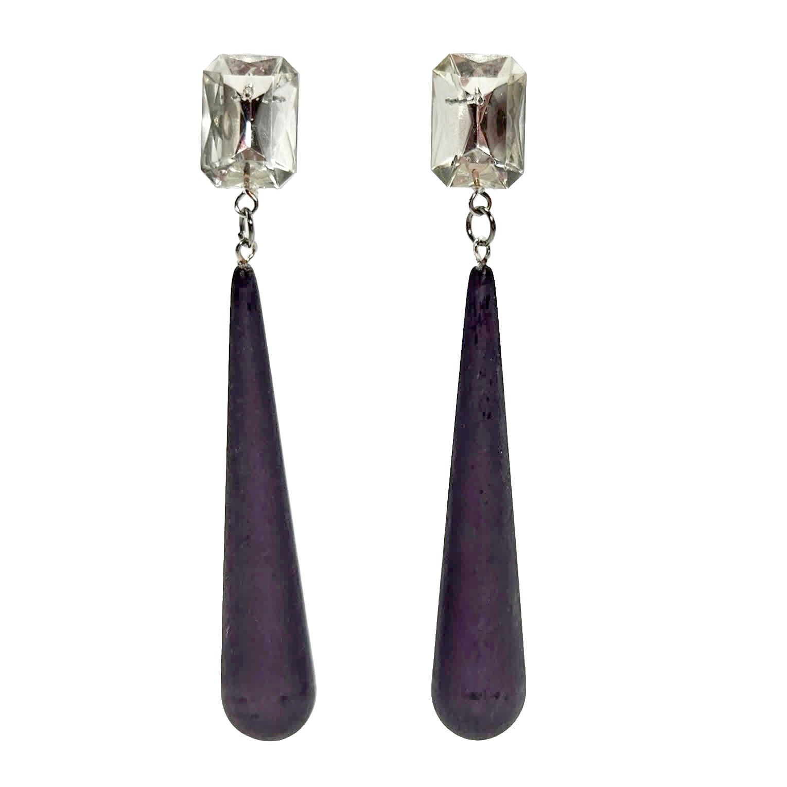 Shine On Statement Teardrop Earrings