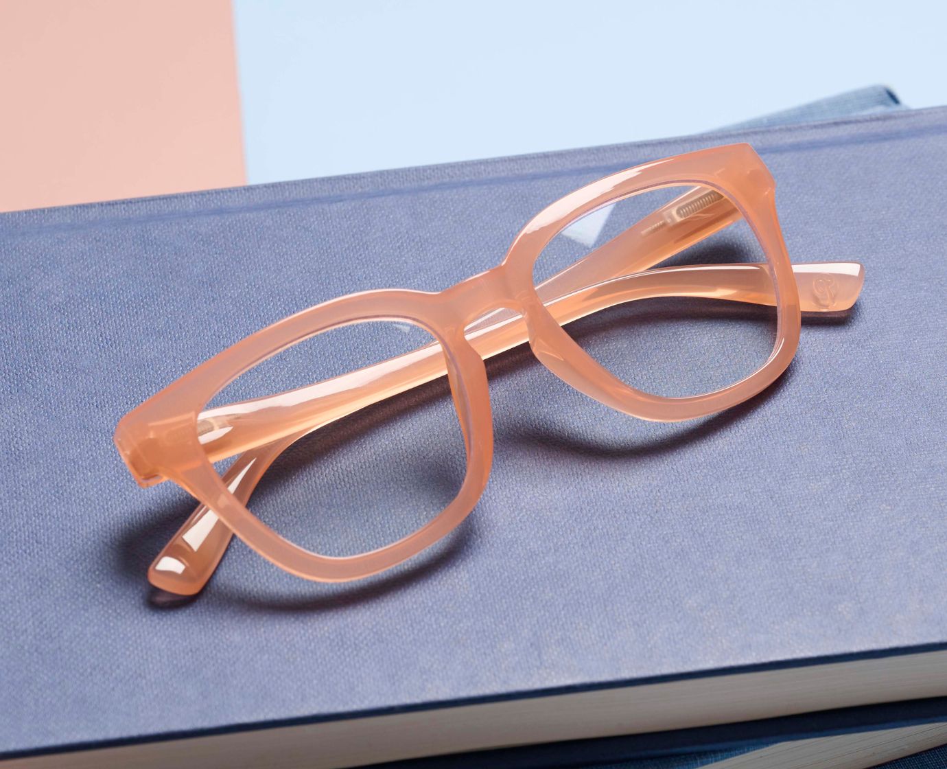 Nola Readers Glasses Light Blocking - Sherbert