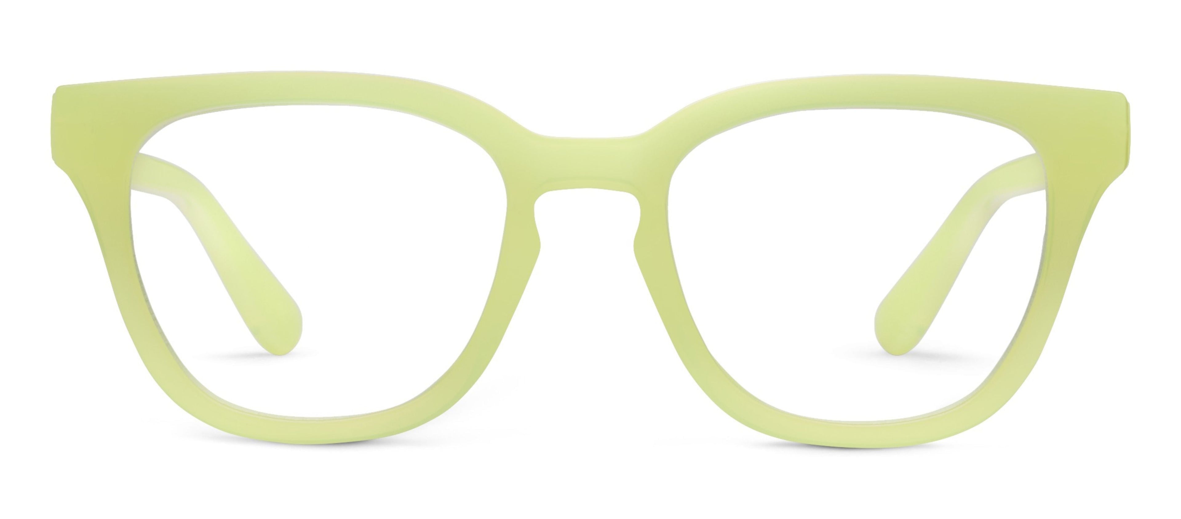 Nola Readers Glasses Light Blocking - Matcha