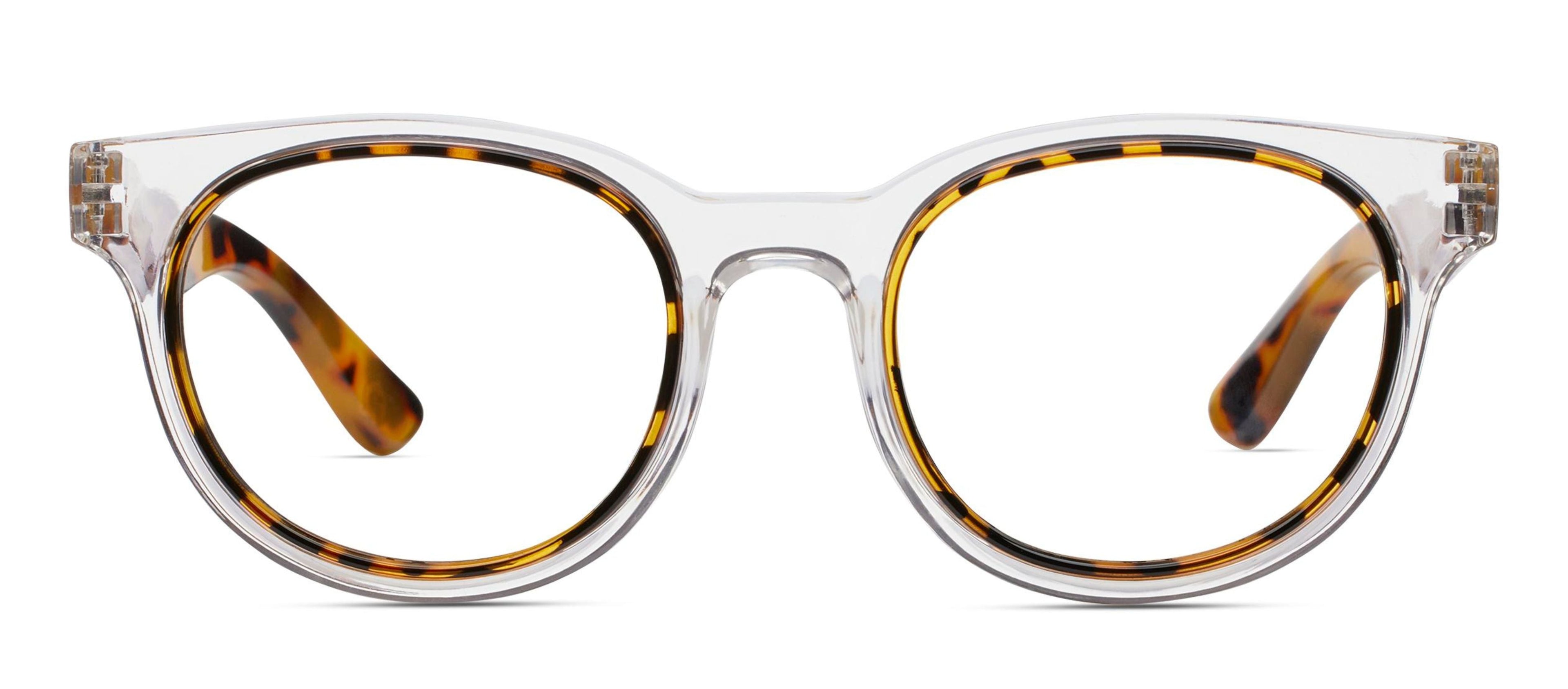 Olympia Readers Glasses Light Blocking - Clear/Tokyo Tortoise