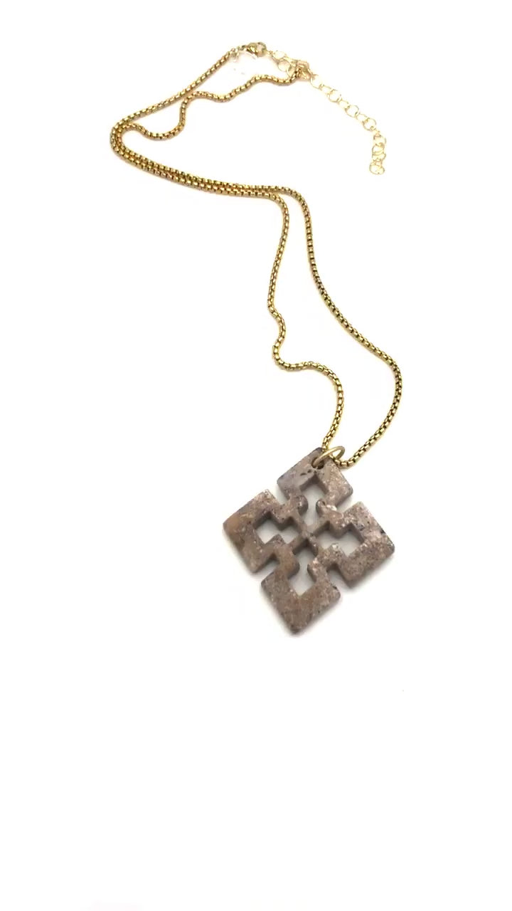 Stony Coptic Layering Necklace