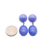 lilac aura earrings