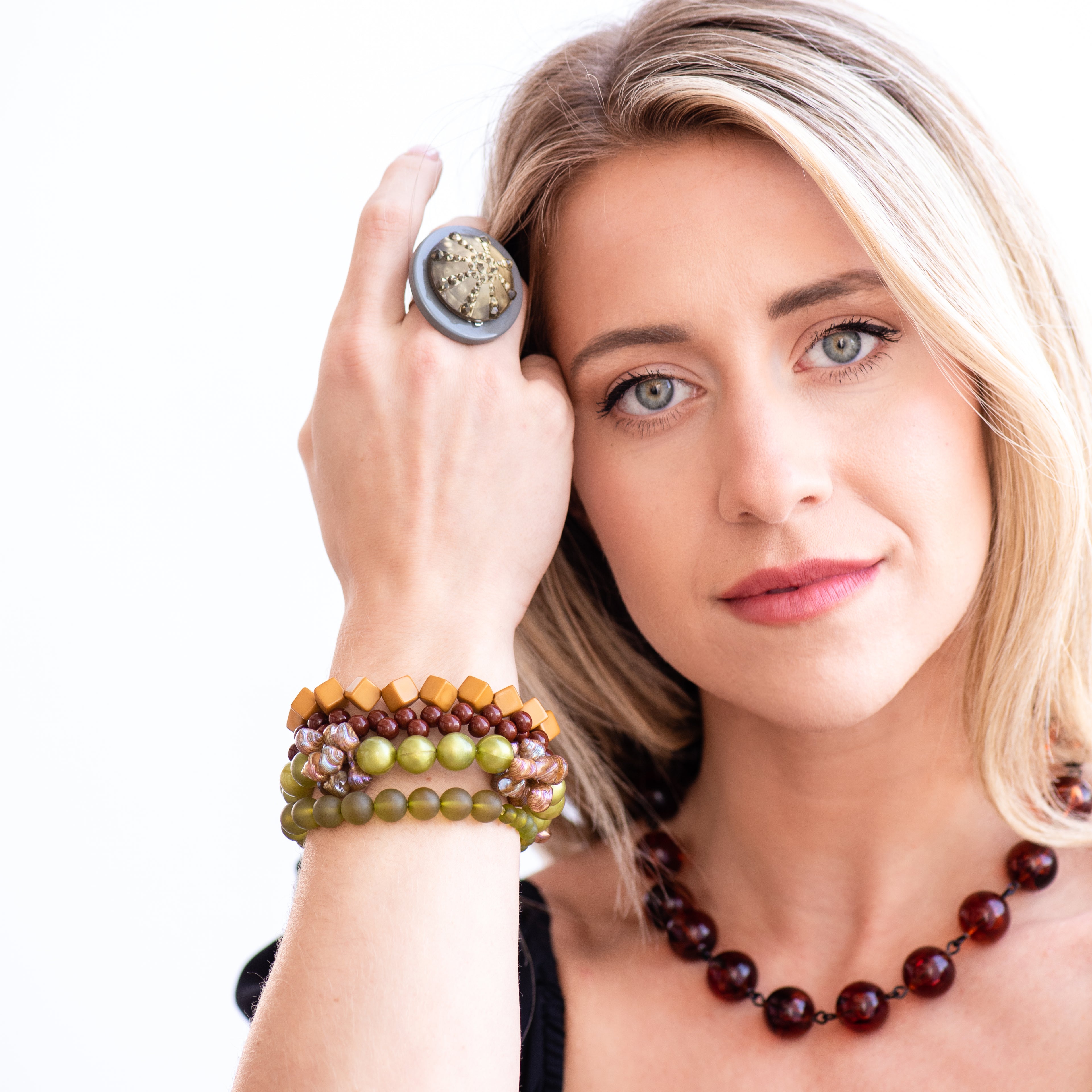 sparkle cocktail ring