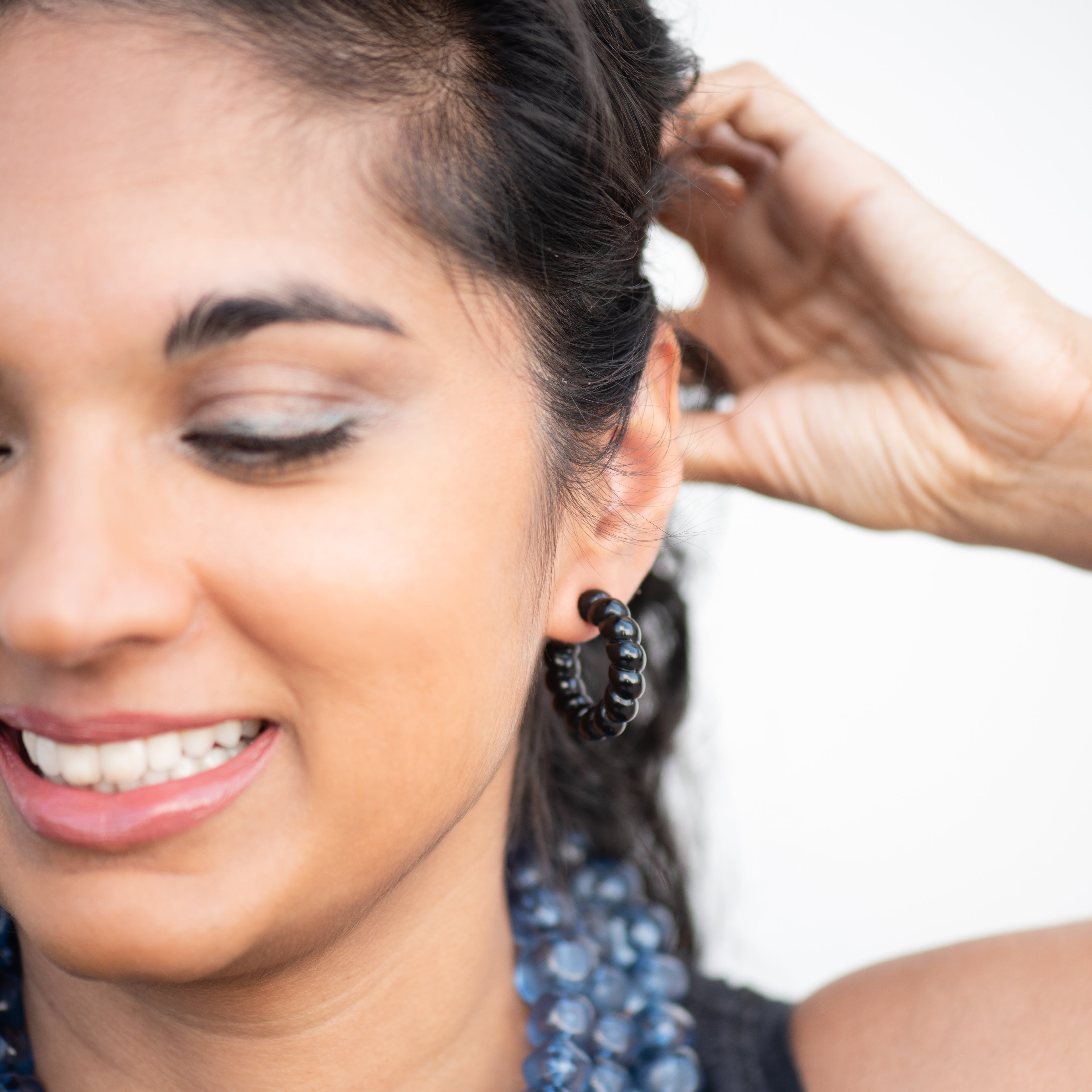 twisted rope hoop earrings