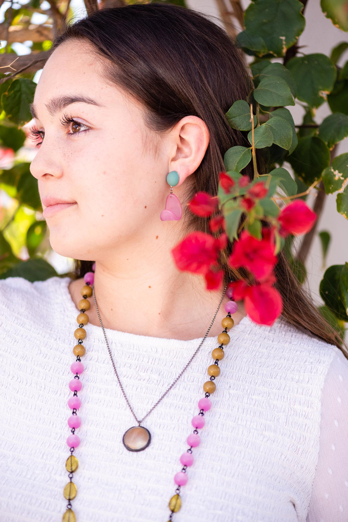 Petal Drop Earrings