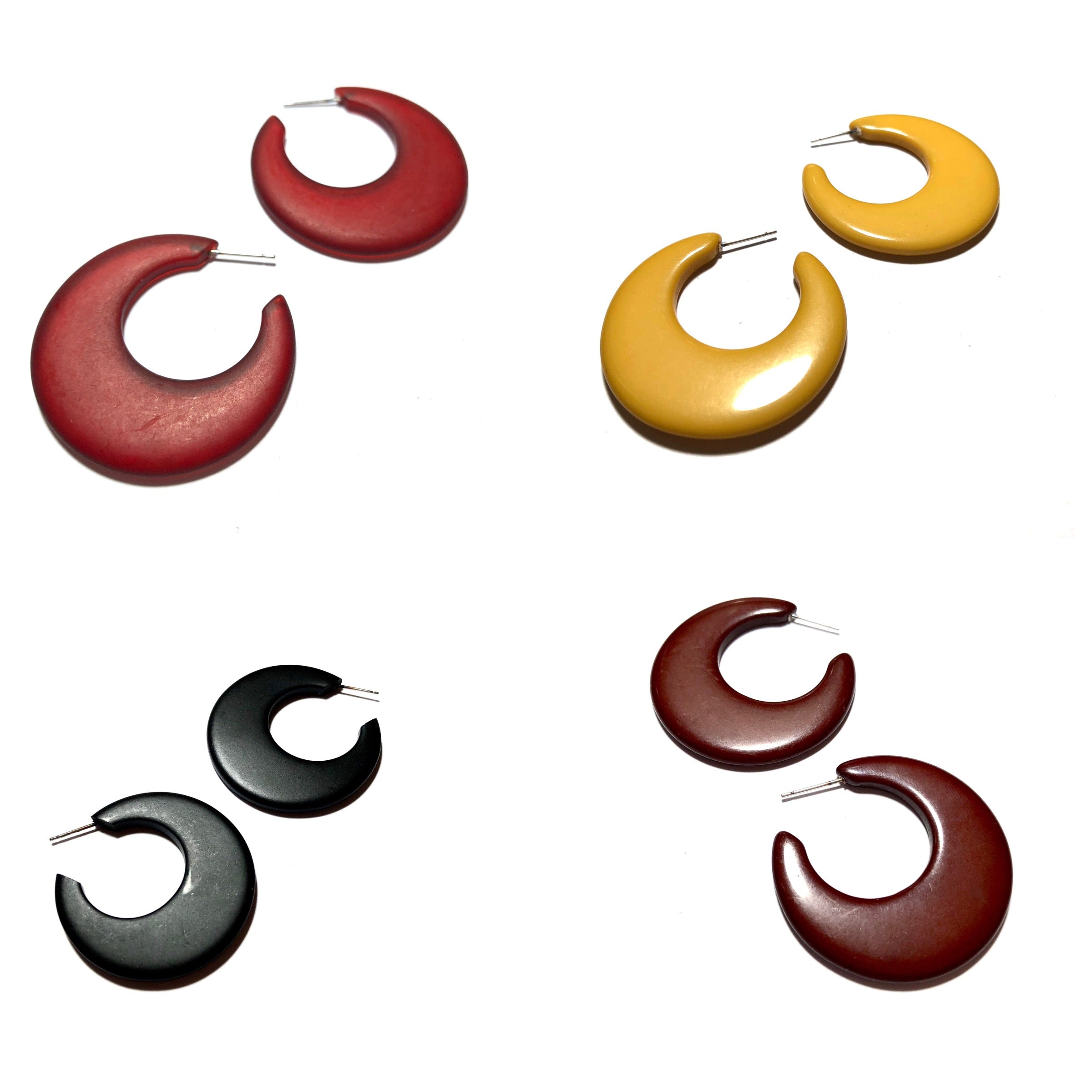 Mod Go Go Hoop Earrings