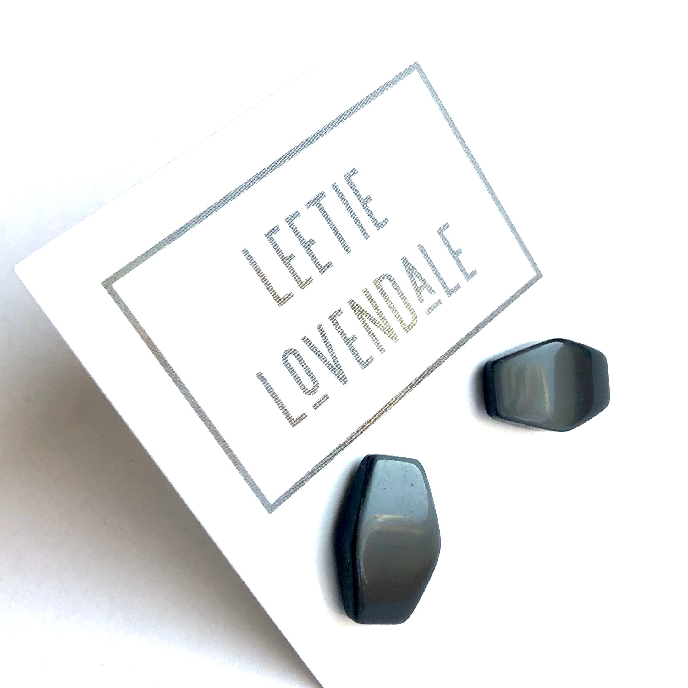 charcoal black leetie