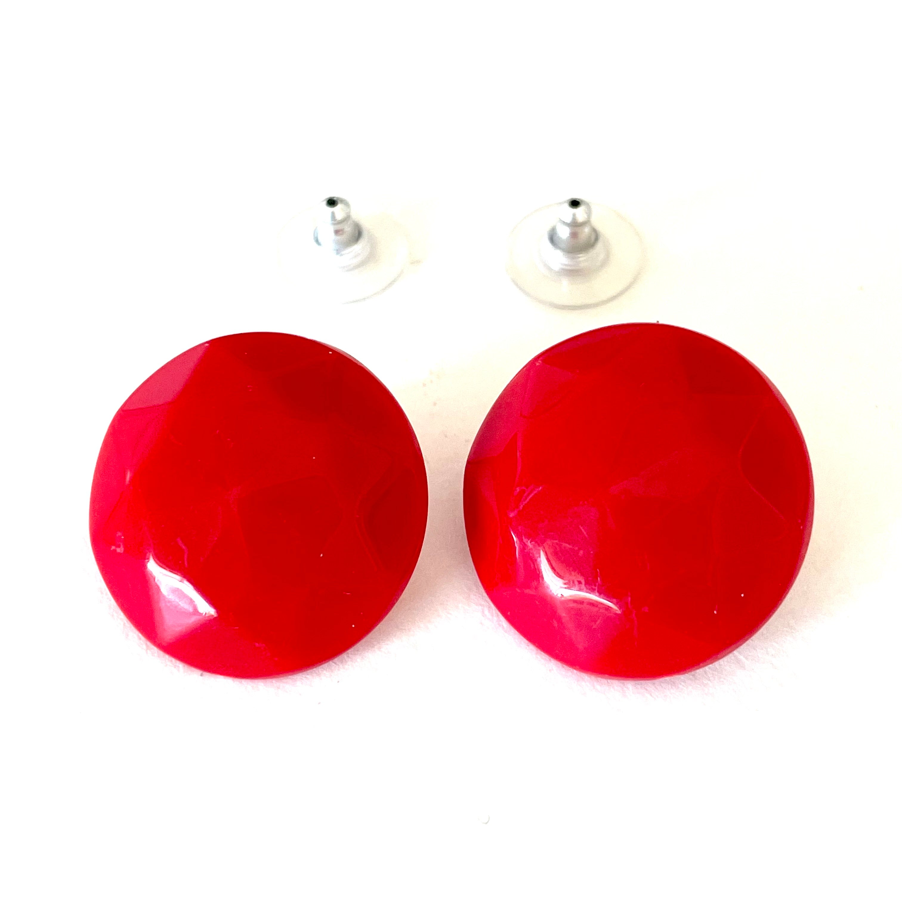 vintage lucite studs