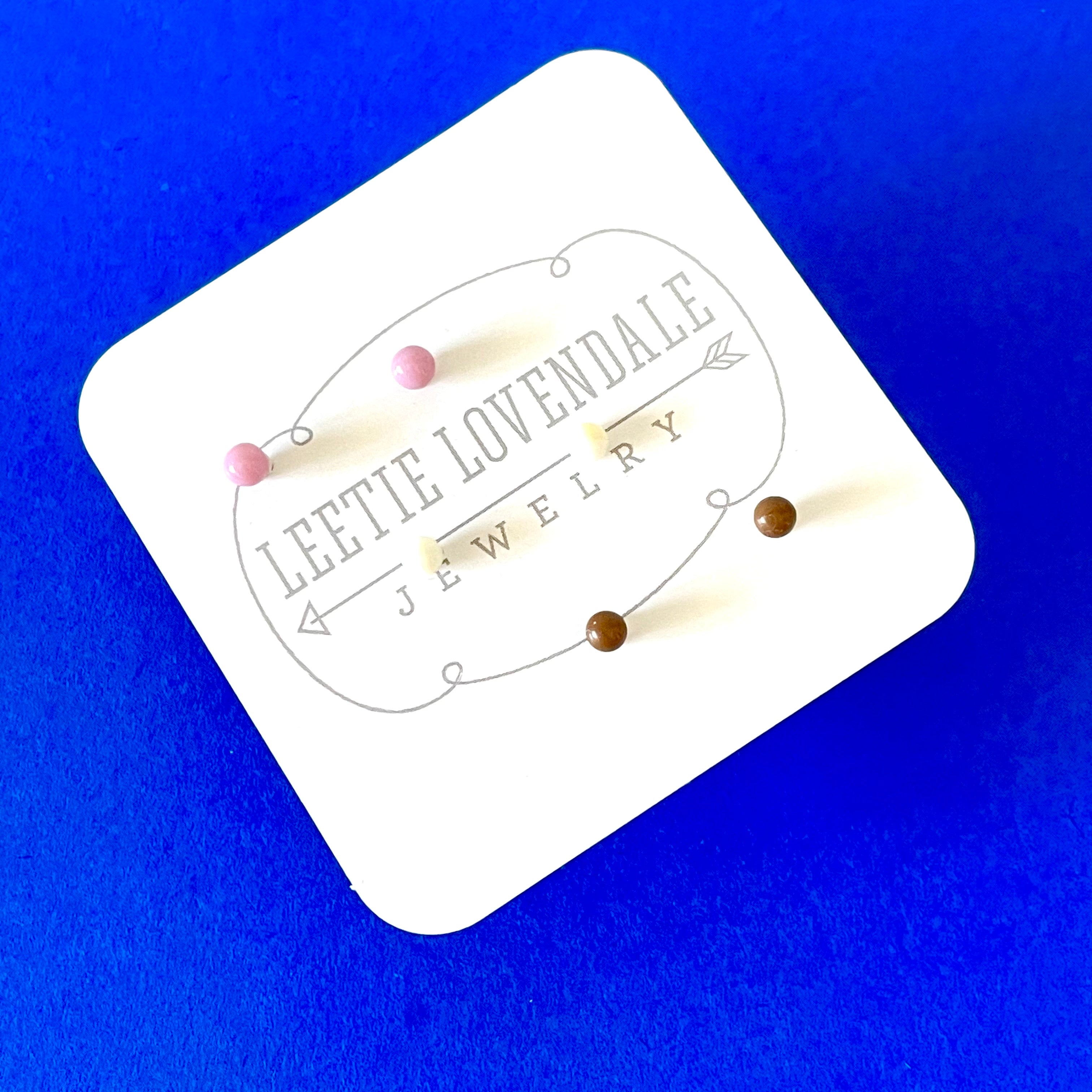 vintage lucite earrings