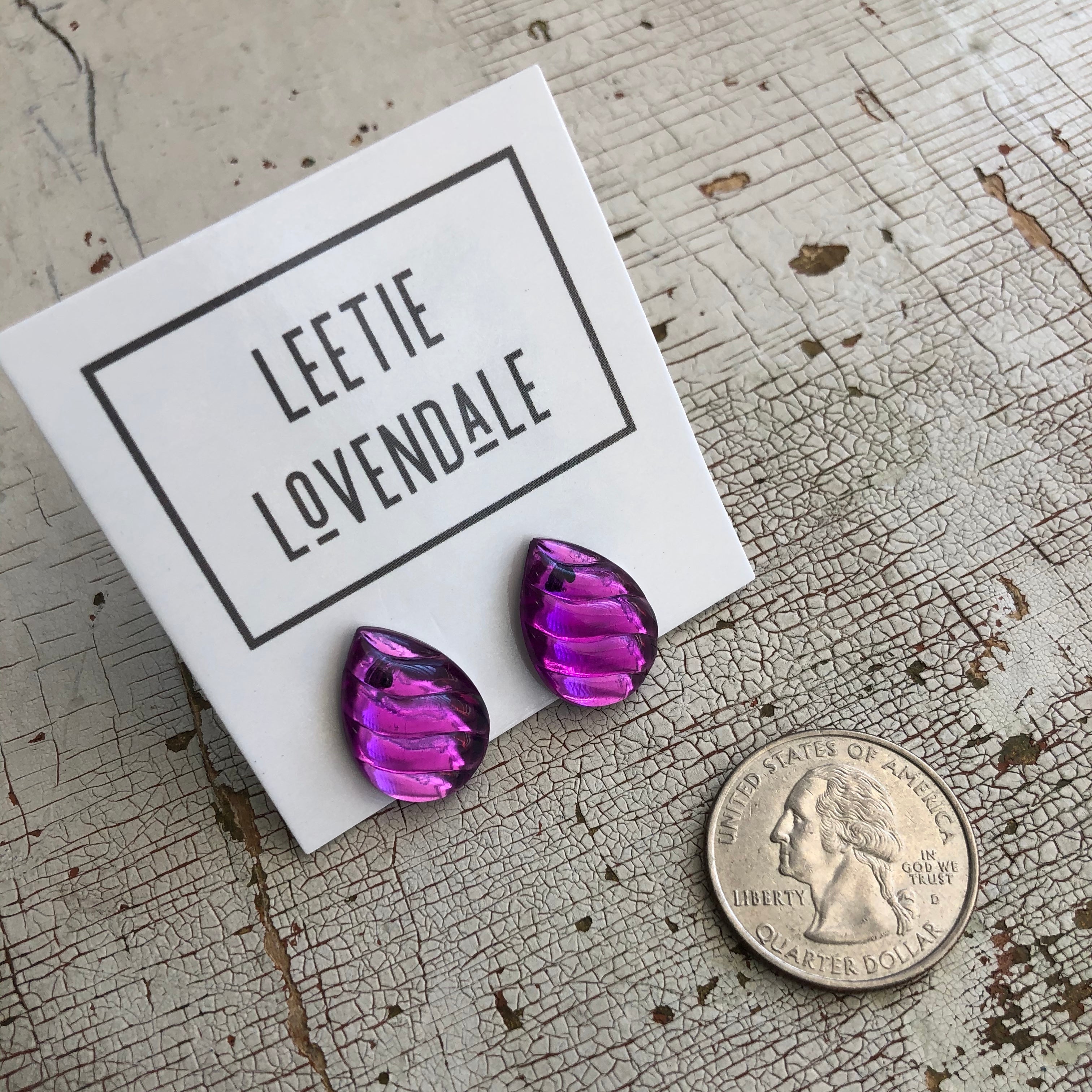 retro purple swirled