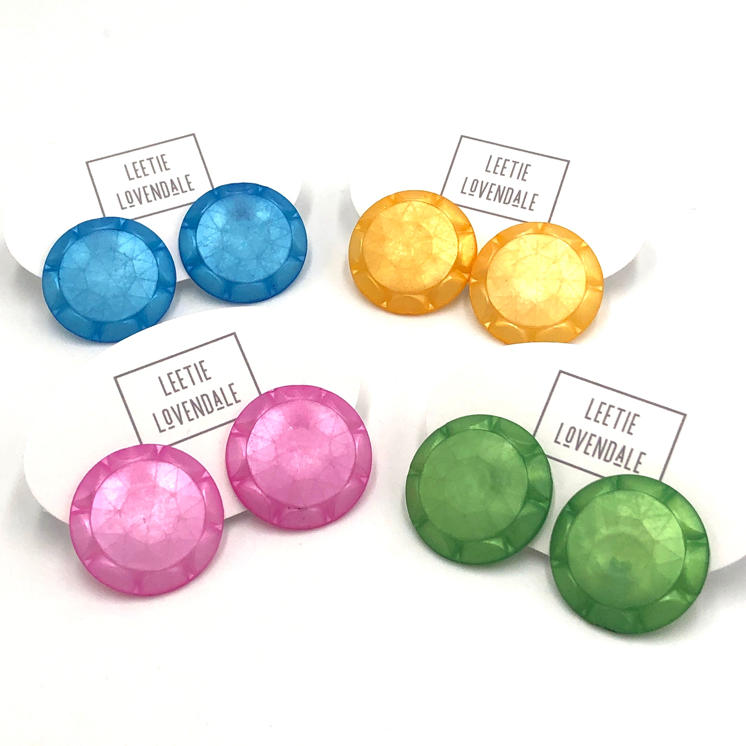 bright sunburst earrings